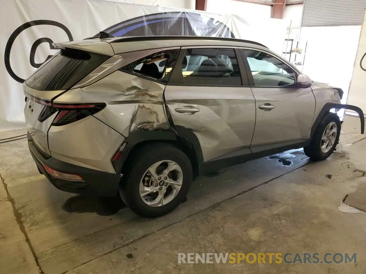 3 Photograph of a damaged car 5NMJBCAE5PH195212 HYUNDAI TUCSON 2023