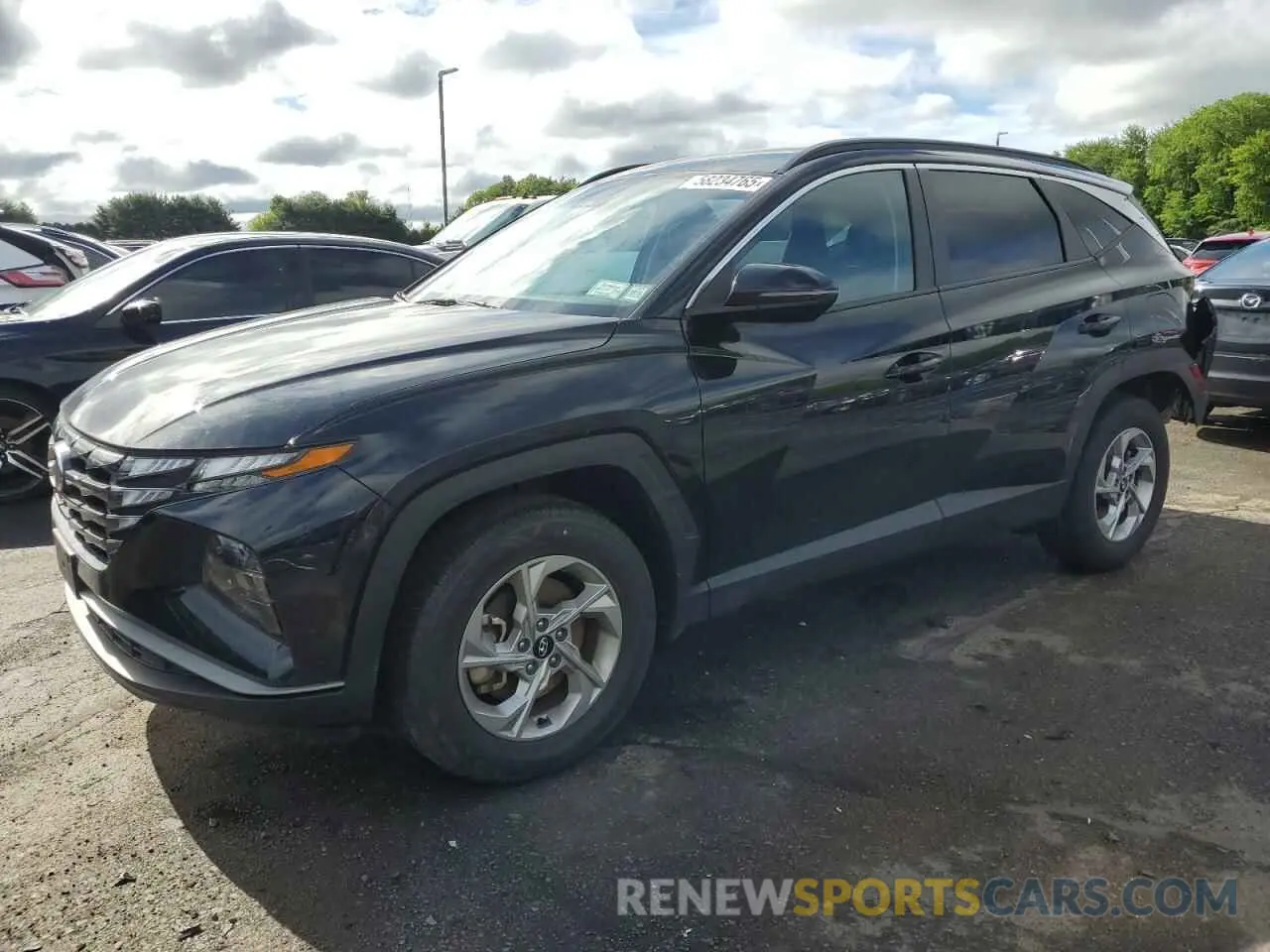 1 Photograph of a damaged car 5NMJBCAE5PH232002 HYUNDAI TUCSON 2023