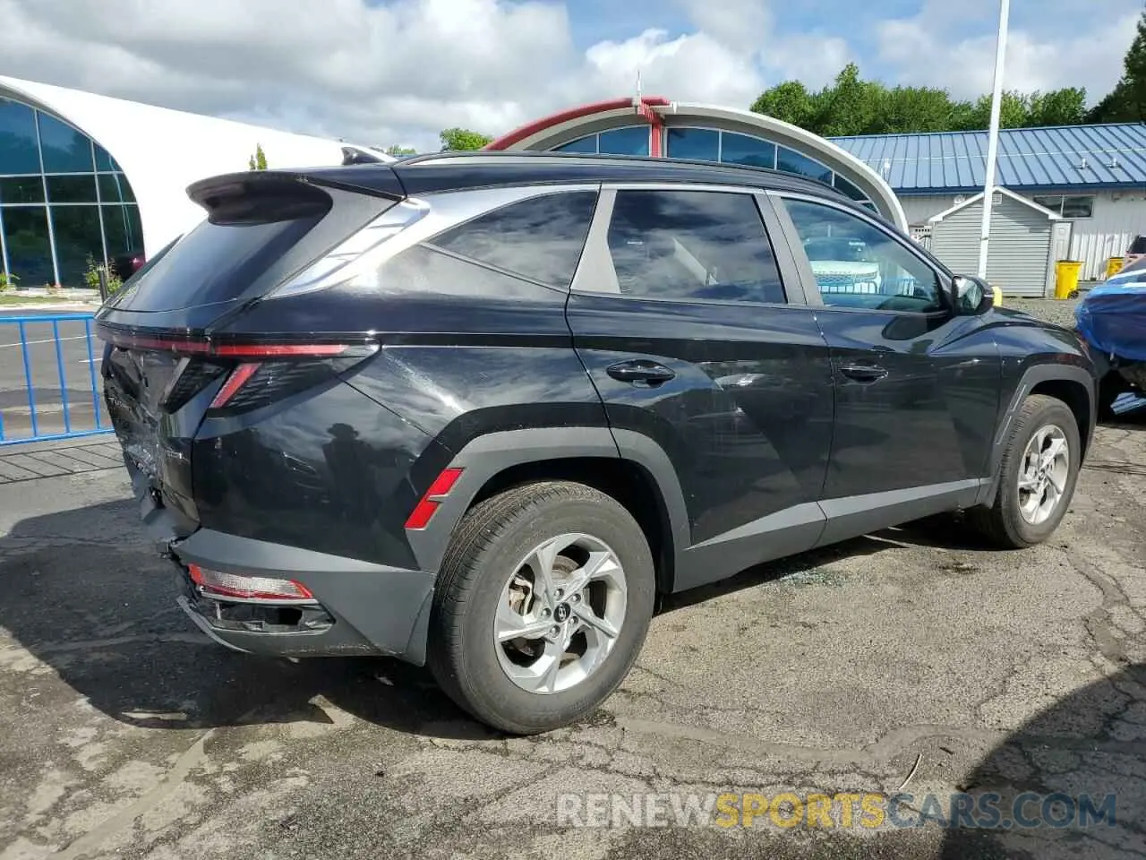 3 Photograph of a damaged car 5NMJBCAE5PH232002 HYUNDAI TUCSON 2023
