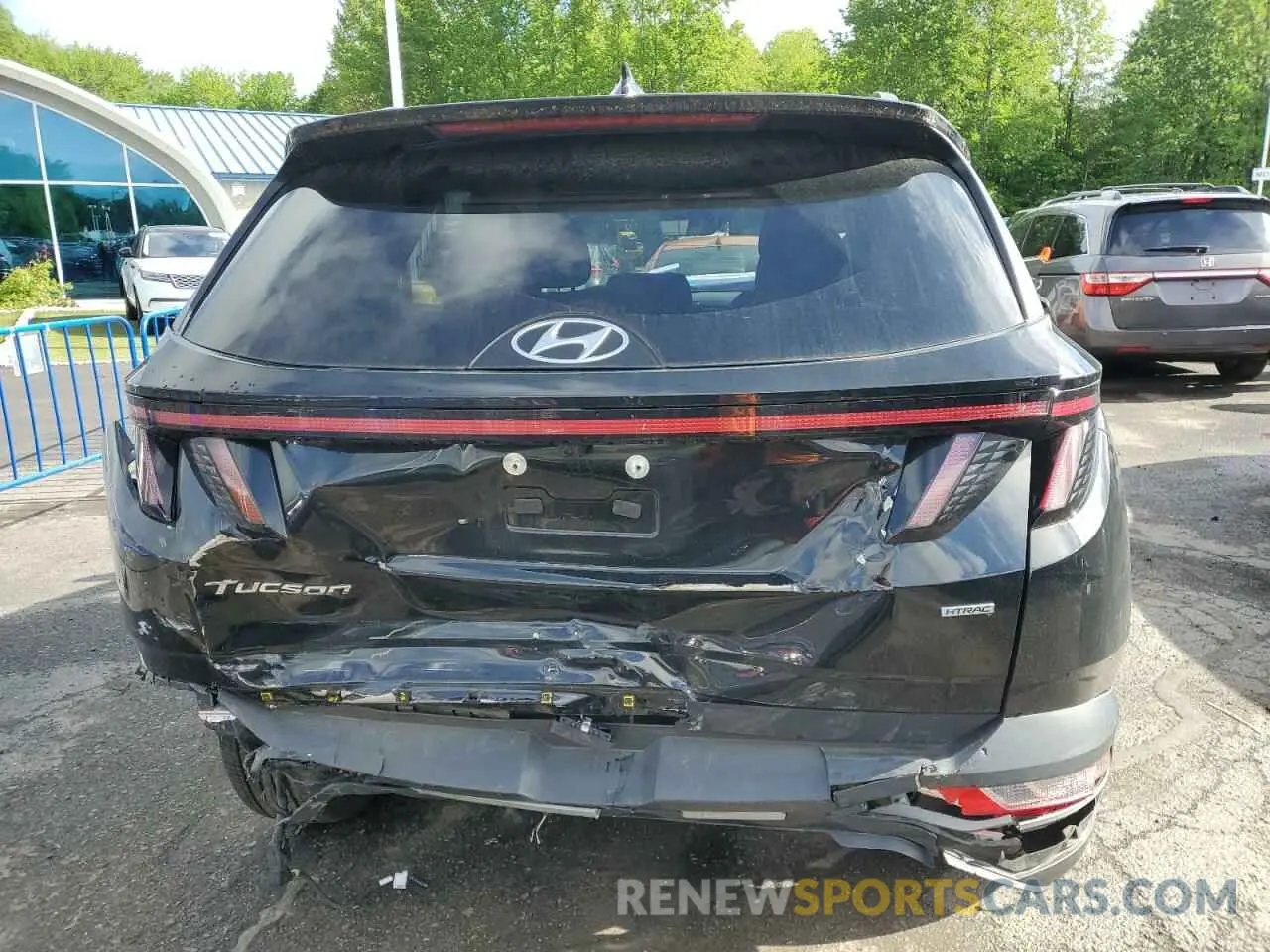 6 Photograph of a damaged car 5NMJBCAE5PH232002 HYUNDAI TUCSON 2023
