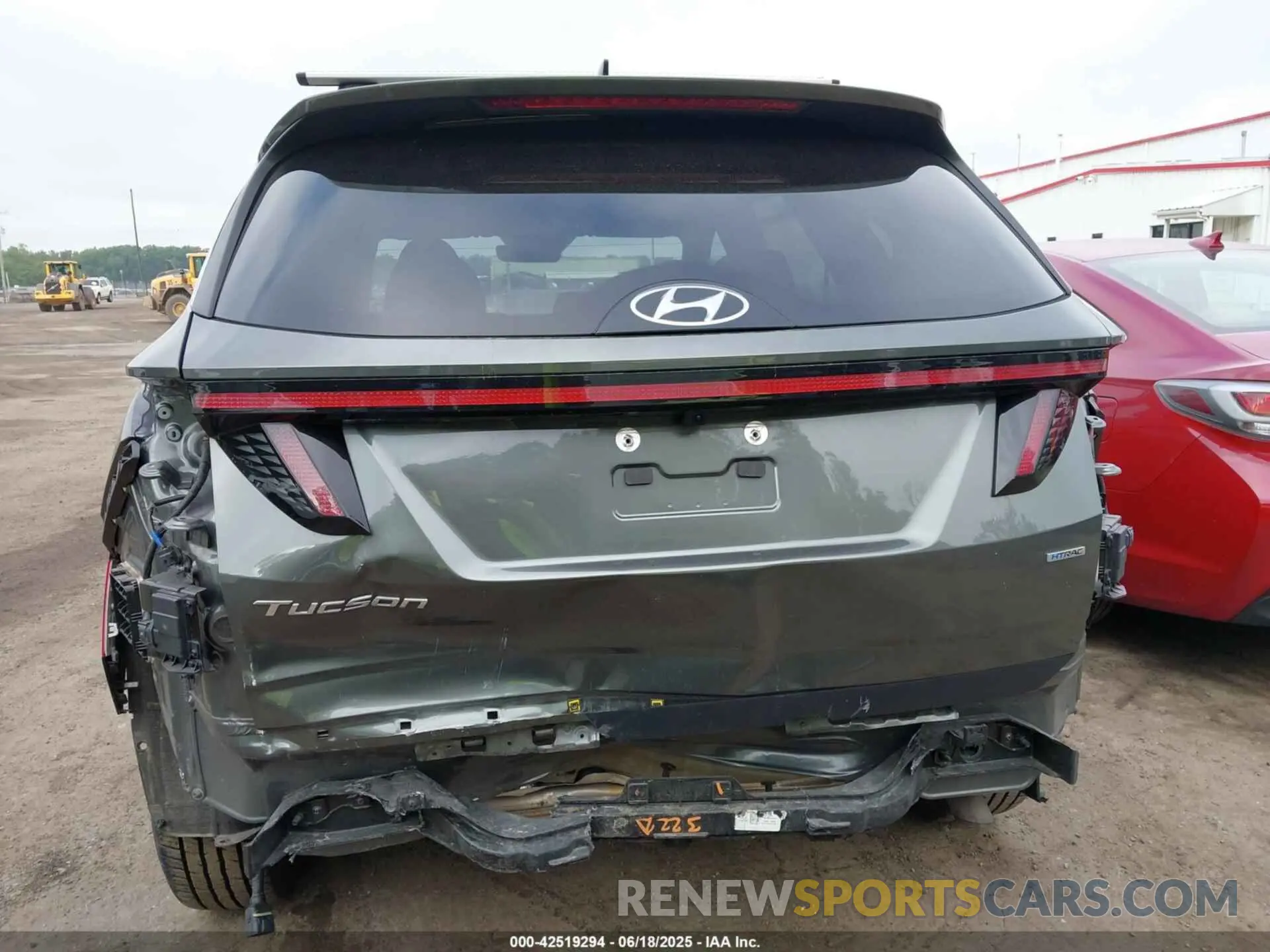 16 Photograph of a damaged car 5NMJBCAE5PH263198 HYUNDAI TUCSON 2023