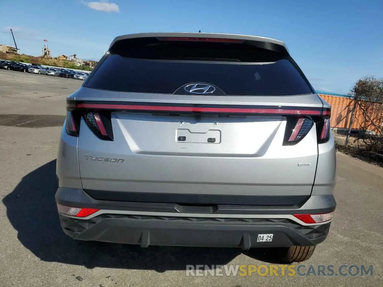 6 Photograph of a damaged car 5NMJBCAE6PH186194 HYUNDAI TUCSON 2023