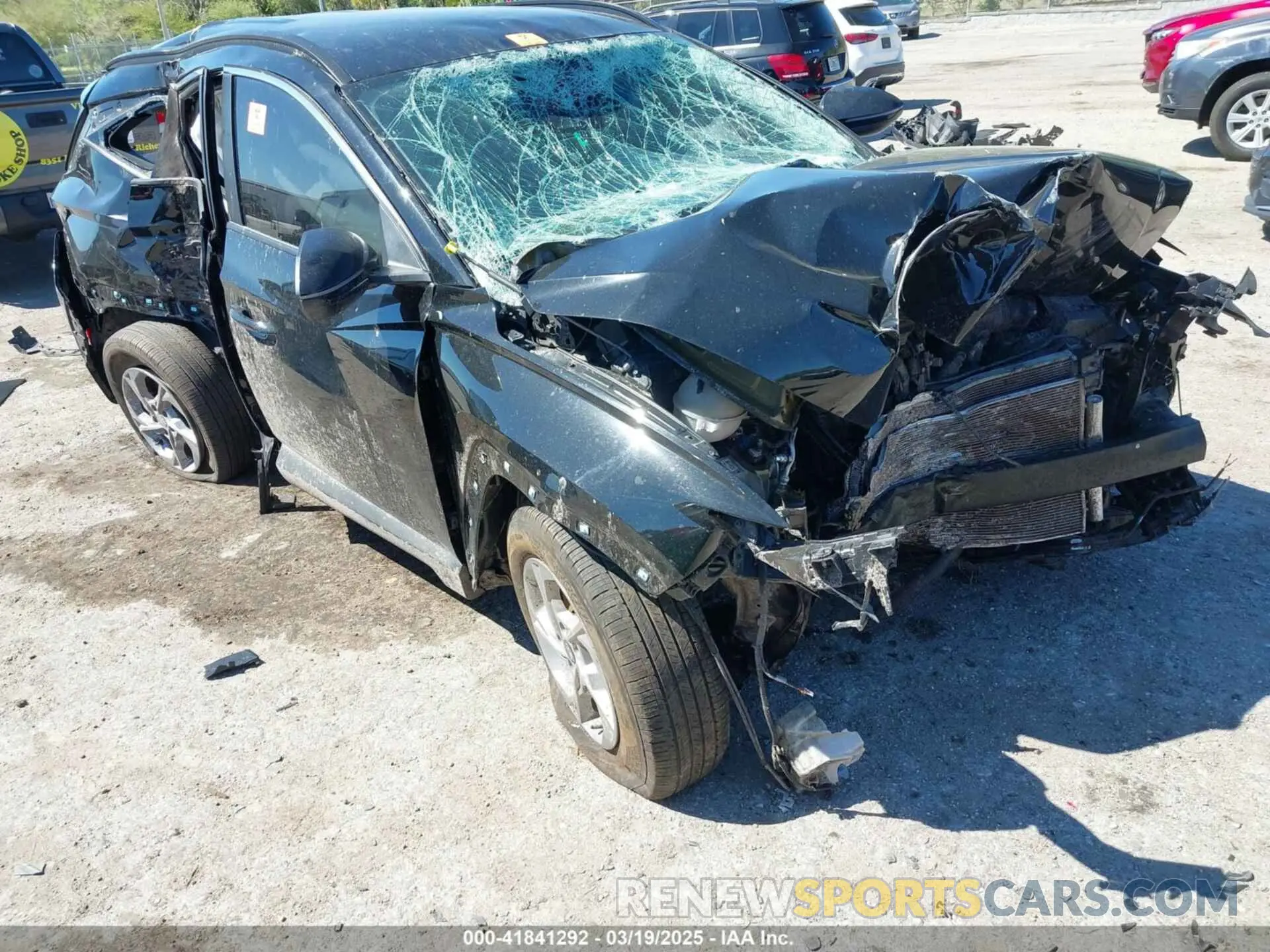 1 Photograph of a damaged car 5NMJBCAE6PH236477 HYUNDAI TUCSON 2023