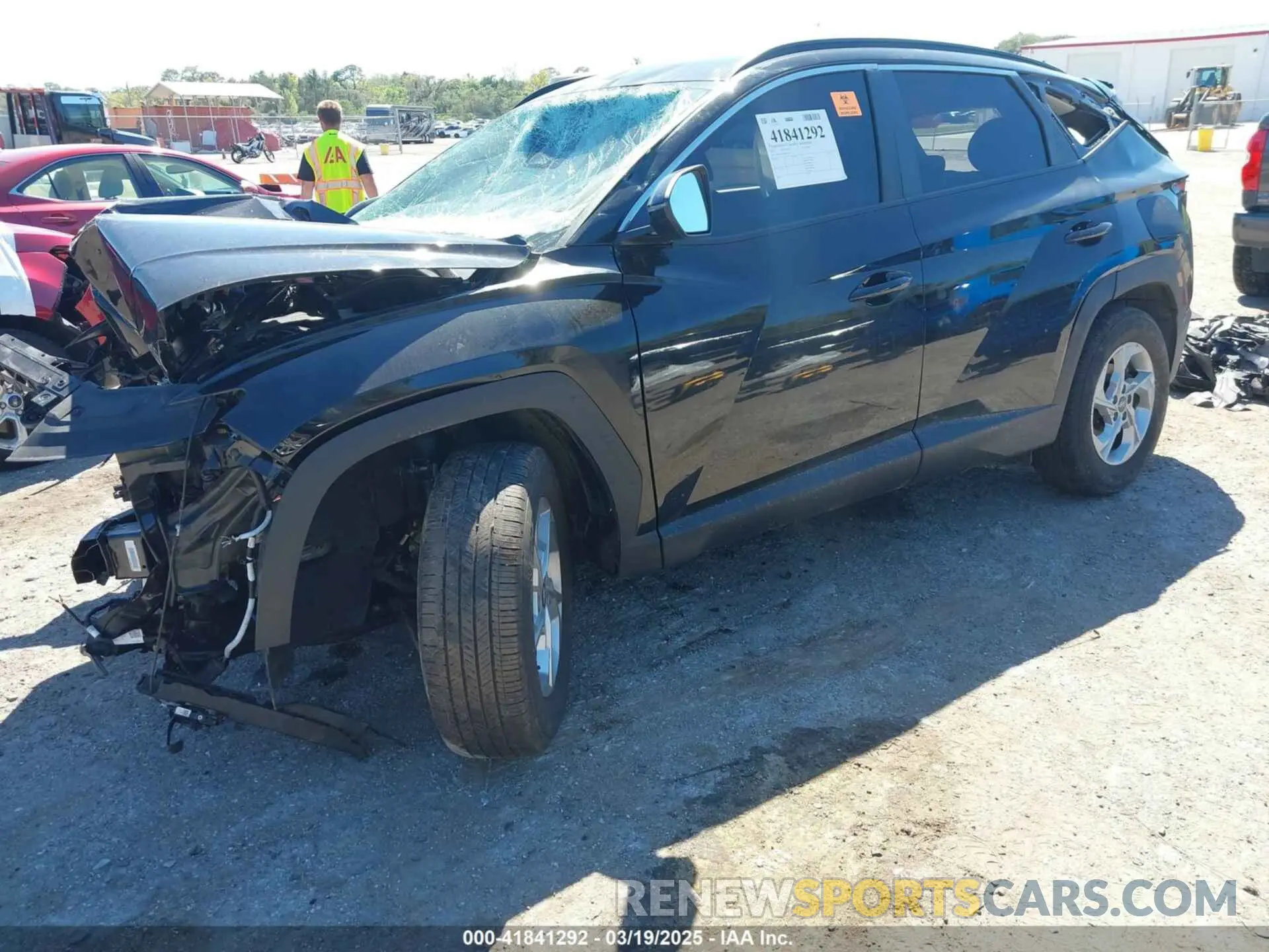 2 Photograph of a damaged car 5NMJBCAE6PH236477 HYUNDAI TUCSON 2023
