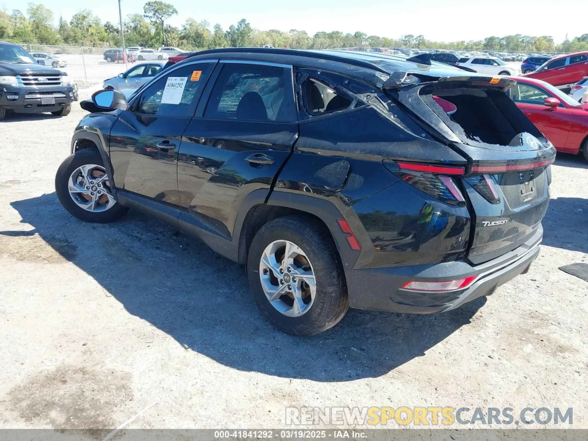 3 Photograph of a damaged car 5NMJBCAE6PH236477 HYUNDAI TUCSON 2023
