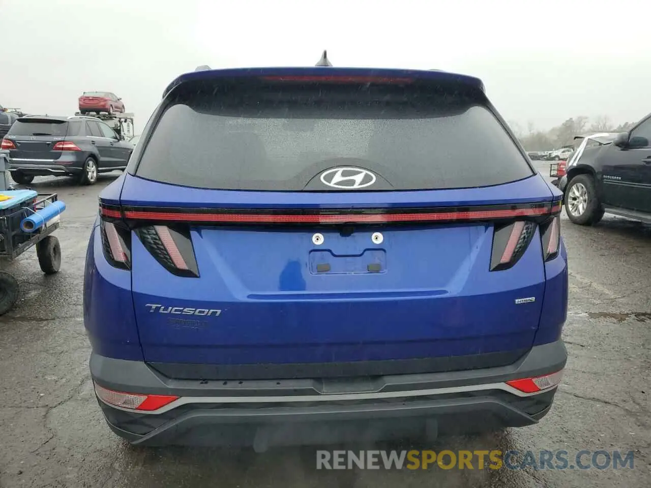 6 Фотография поврежденного автомобиля 5NMJBCAE6PH285713 HYUNDAI TUCSON 2023