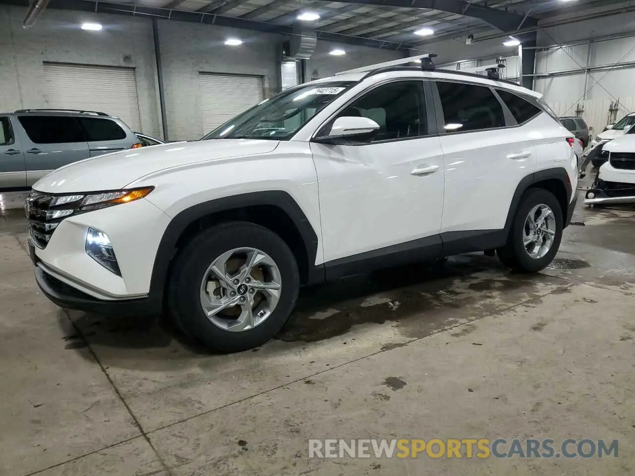1 Photograph of a damaged car 5NMJBCAE7PH277958 HYUNDAI TUCSON 2023