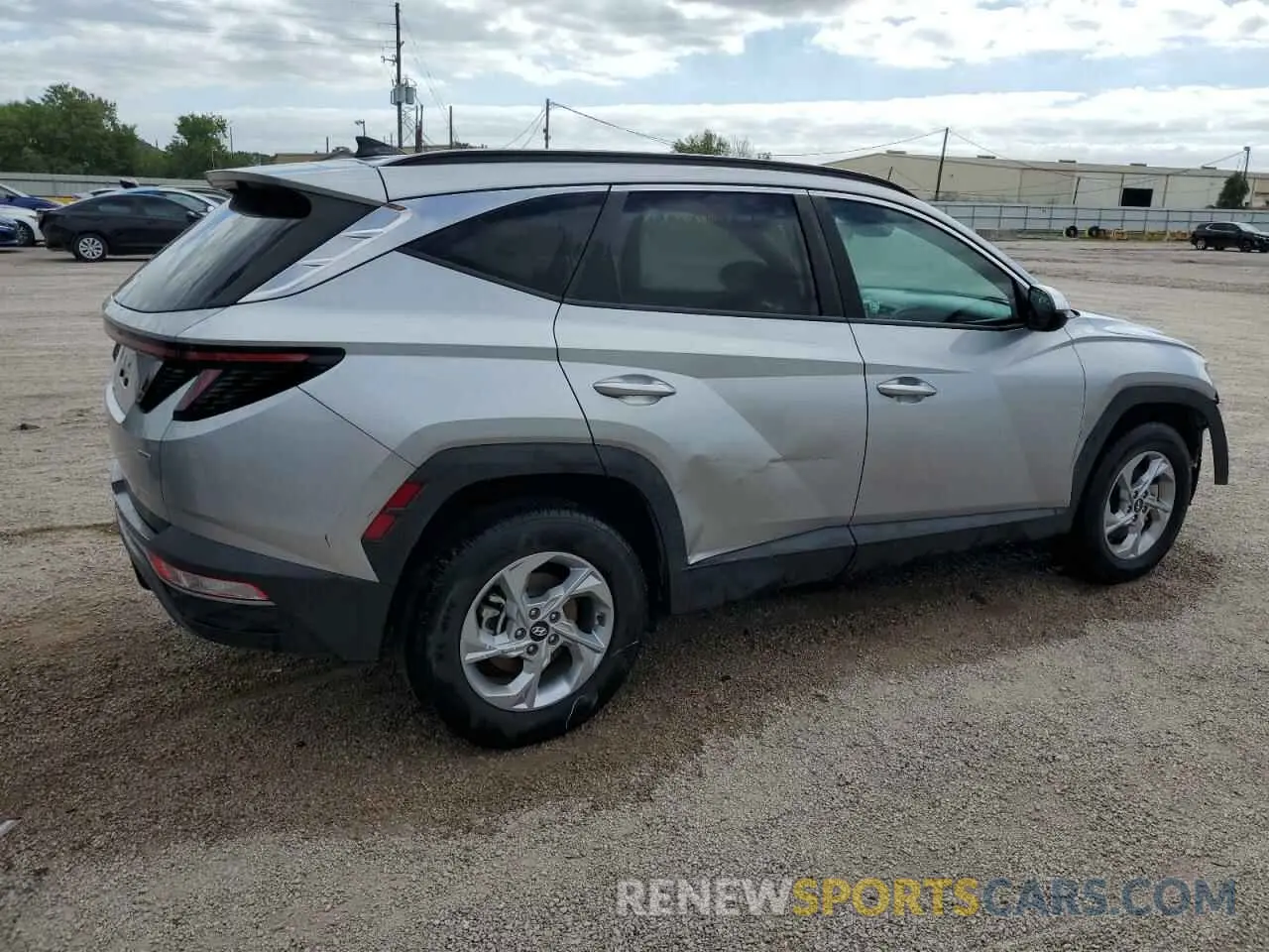 3 Фотография поврежденного автомобиля 5NMJBCAE8PH216117 HYUNDAI TUCSON 2023