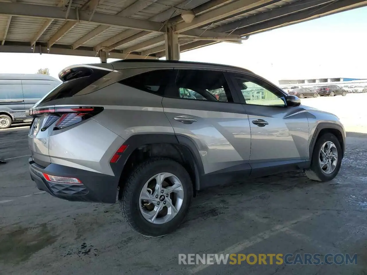3 Photograph of a damaged car 5NMJBCAE8PH217008 HYUNDAI TUCSON 2023