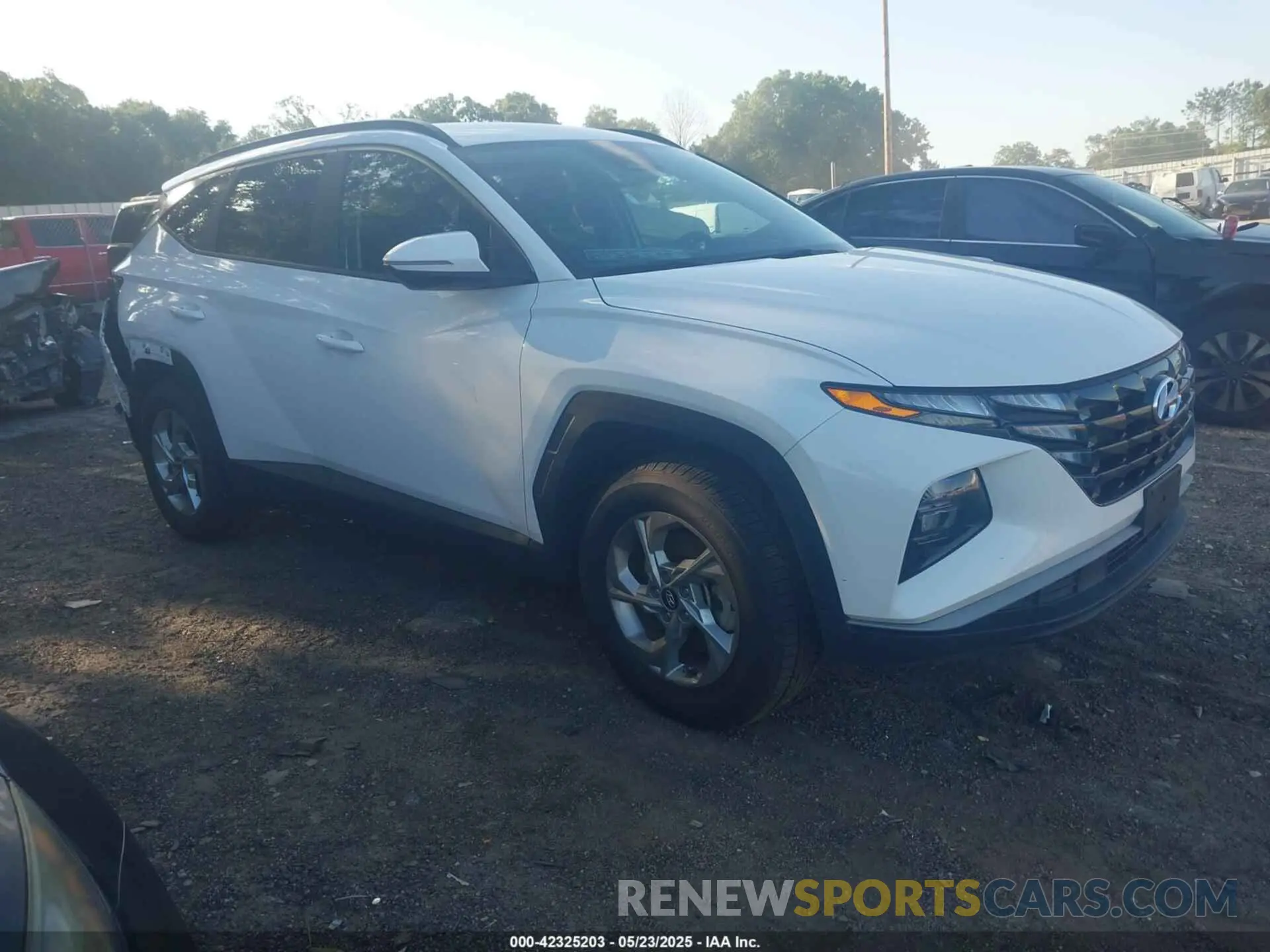 1 Photograph of a damaged car 5NMJBCAE8PH262255 HYUNDAI TUCSON 2023