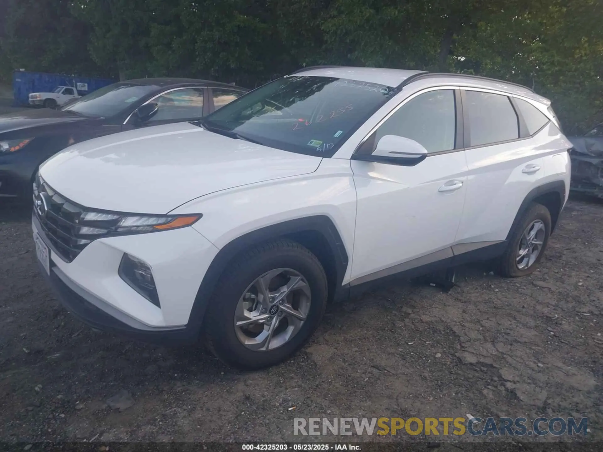 2 Photograph of a damaged car 5NMJBCAE8PH262255 HYUNDAI TUCSON 2023