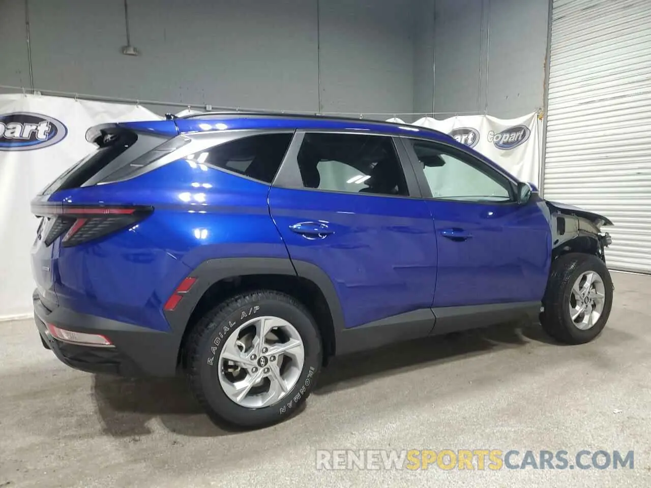 3 Фотография поврежденного автомобиля 5NMJBCAE9PH184729 HYUNDAI TUCSON 2023