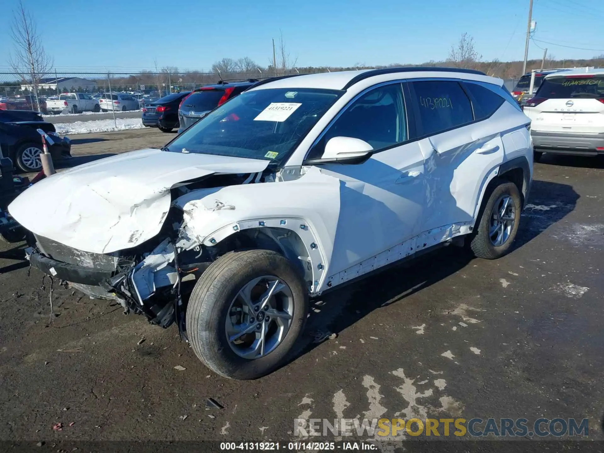 2 Photograph of a damaged car 5NMJBCAE9PH186559 HYUNDAI TUCSON 2023