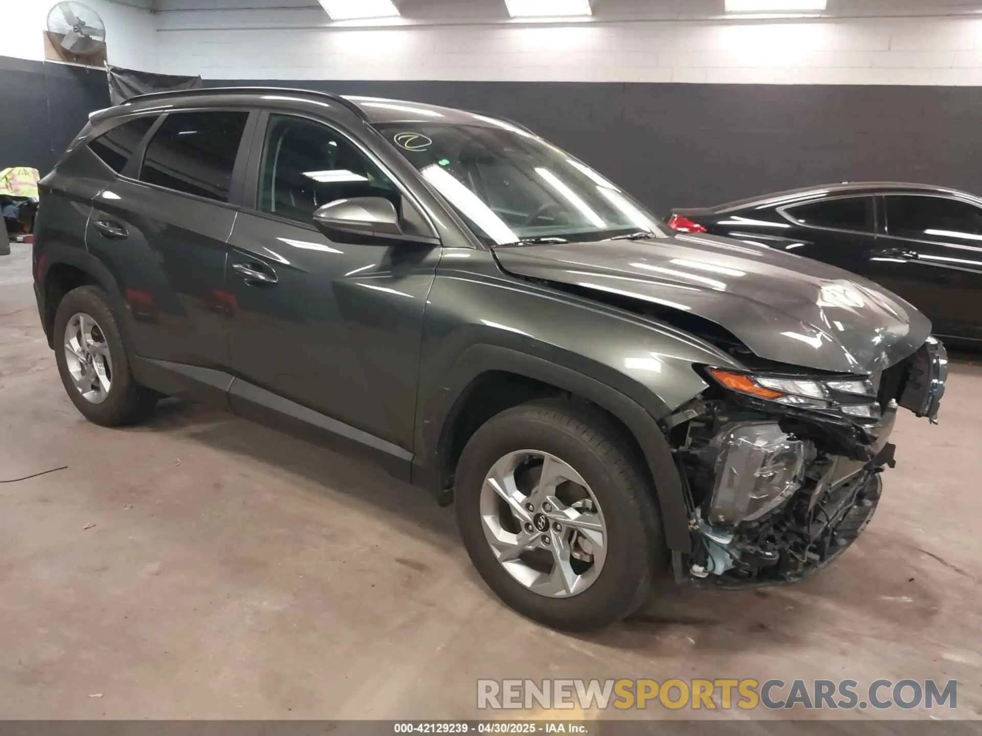 1 Photograph of a damaged car 5NMJBCAE9PH192703 HYUNDAI TUCSON 2023