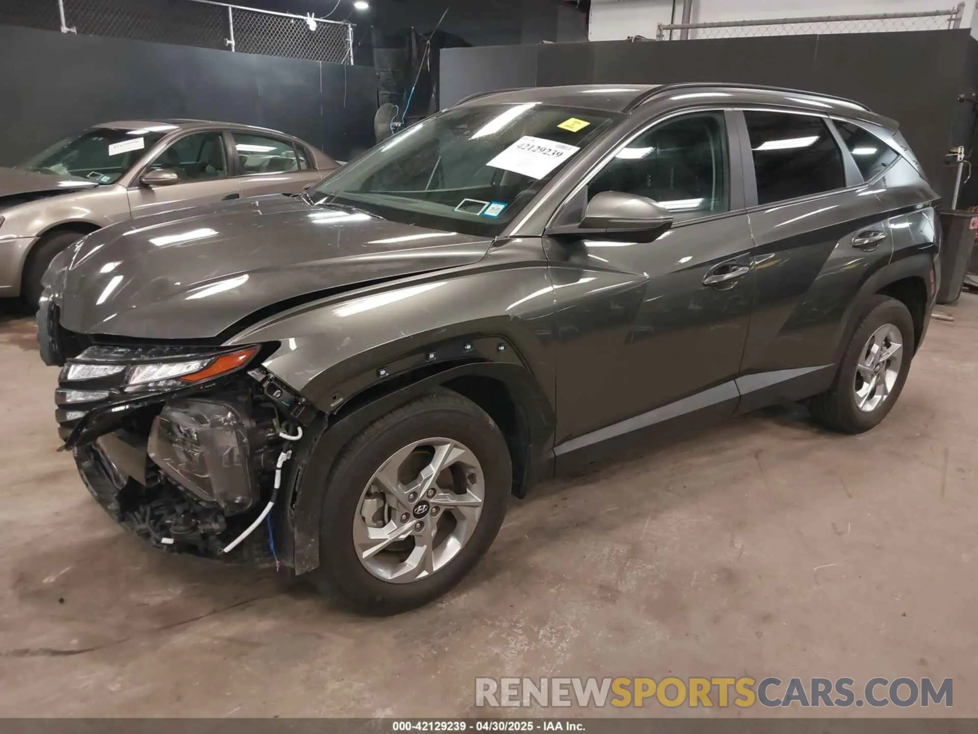 2 Photograph of a damaged car 5NMJBCAE9PH192703 HYUNDAI TUCSON 2023