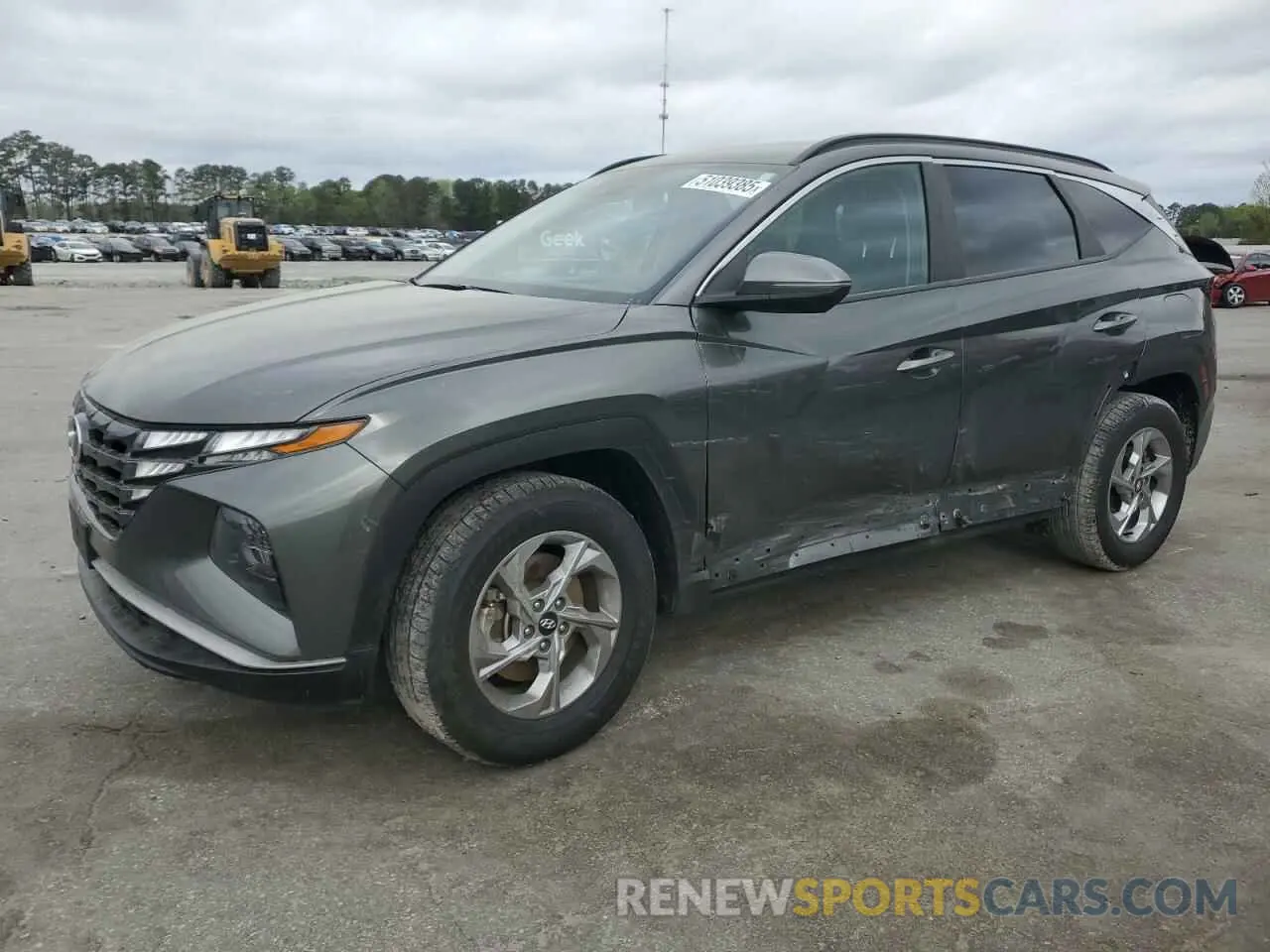 1 Photograph of a damaged car 5NMJBCAE9PH196900 HYUNDAI TUCSON 2023