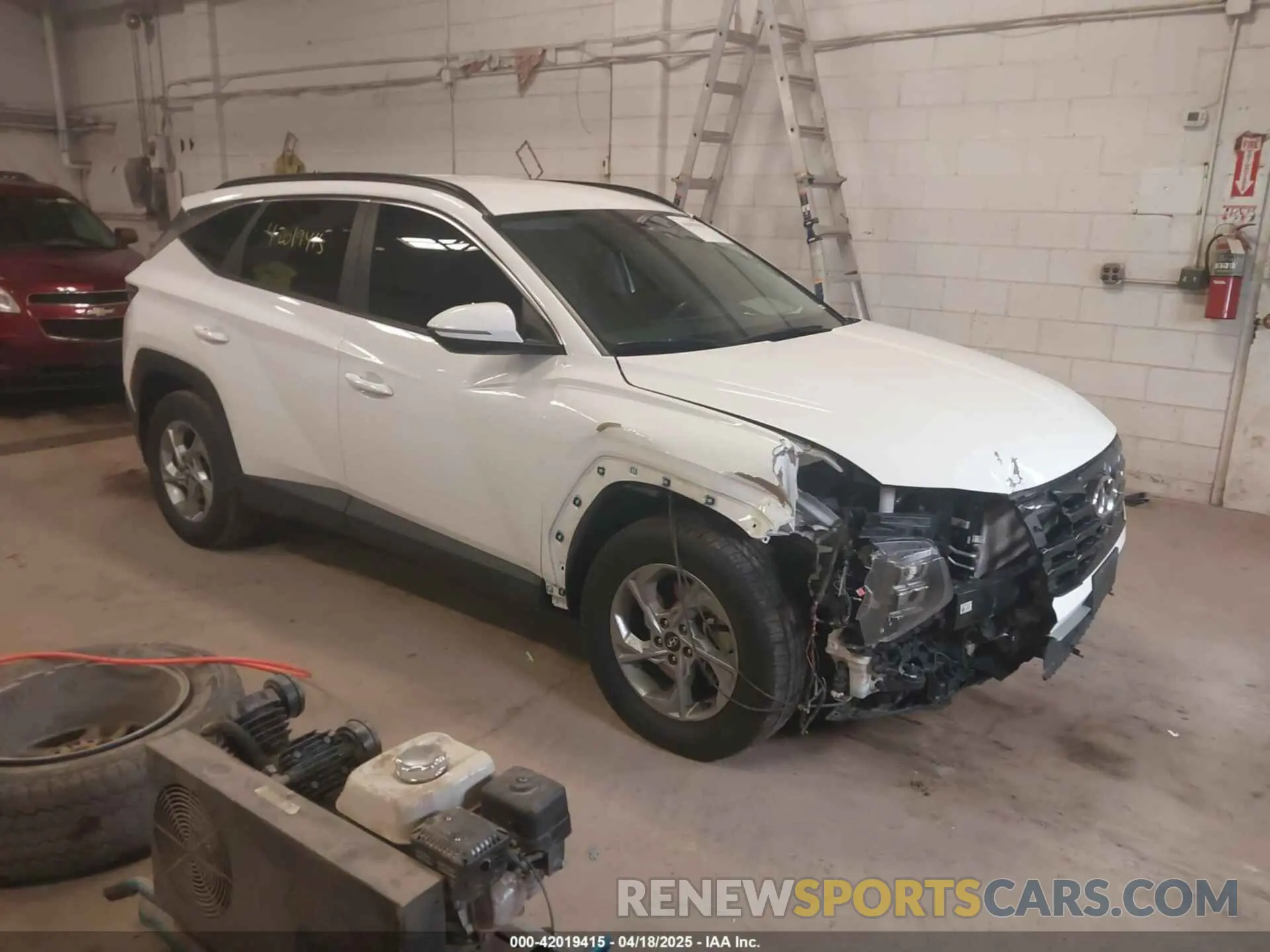 1 Фотография поврежденного автомобиля 5NMJBCAE9PH271742 HYUNDAI TUCSON 2023
