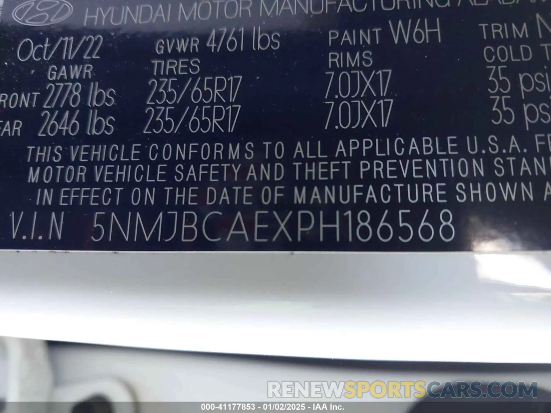 18 Фотография поврежденного автомобиля 5NMJBCAEXPH186568 HYUNDAI TUCSON 2023