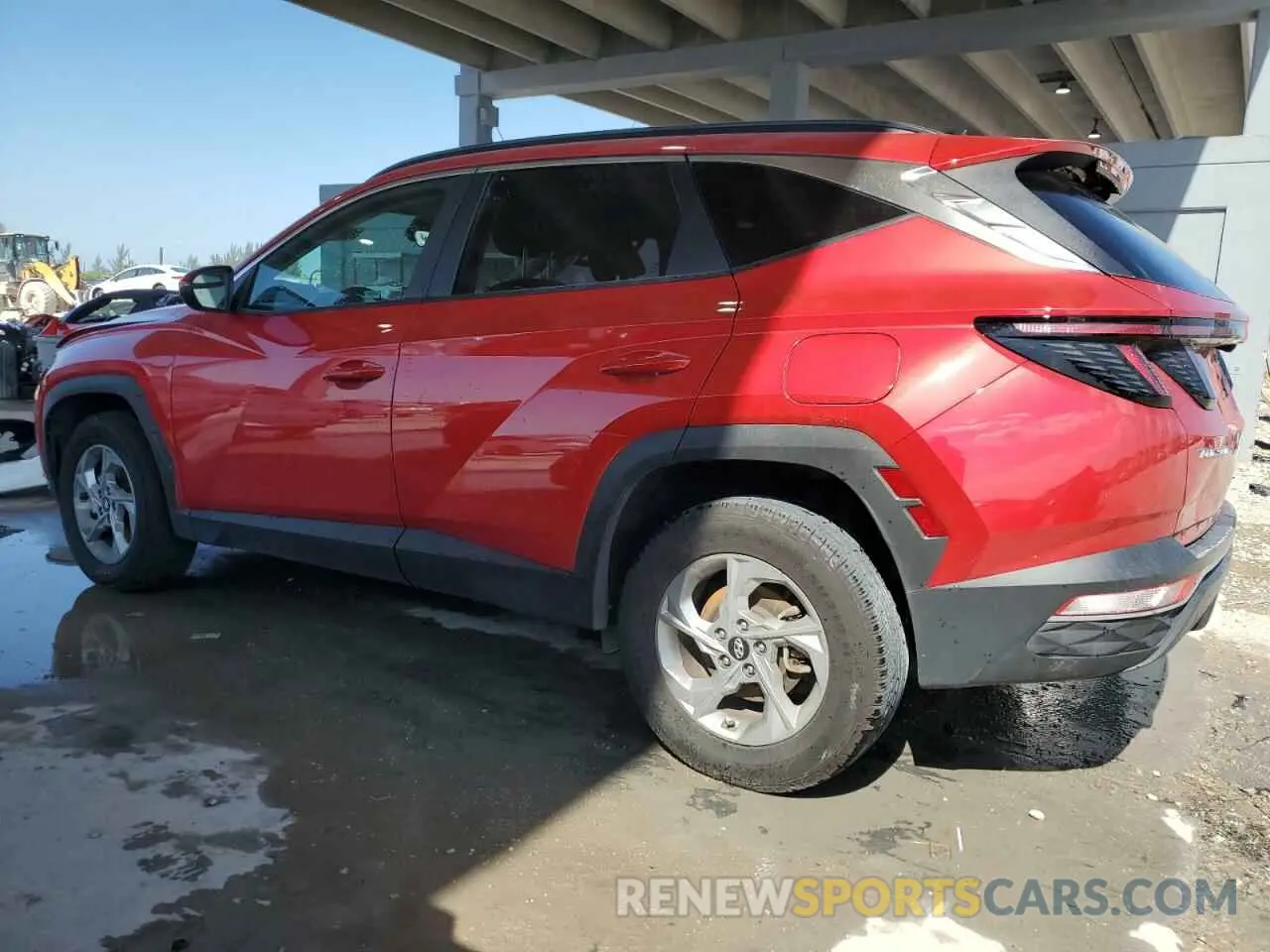 2 Photograph of a damaged car 5NMJBCAEXPH190037 HYUNDAI TUCSON 2023