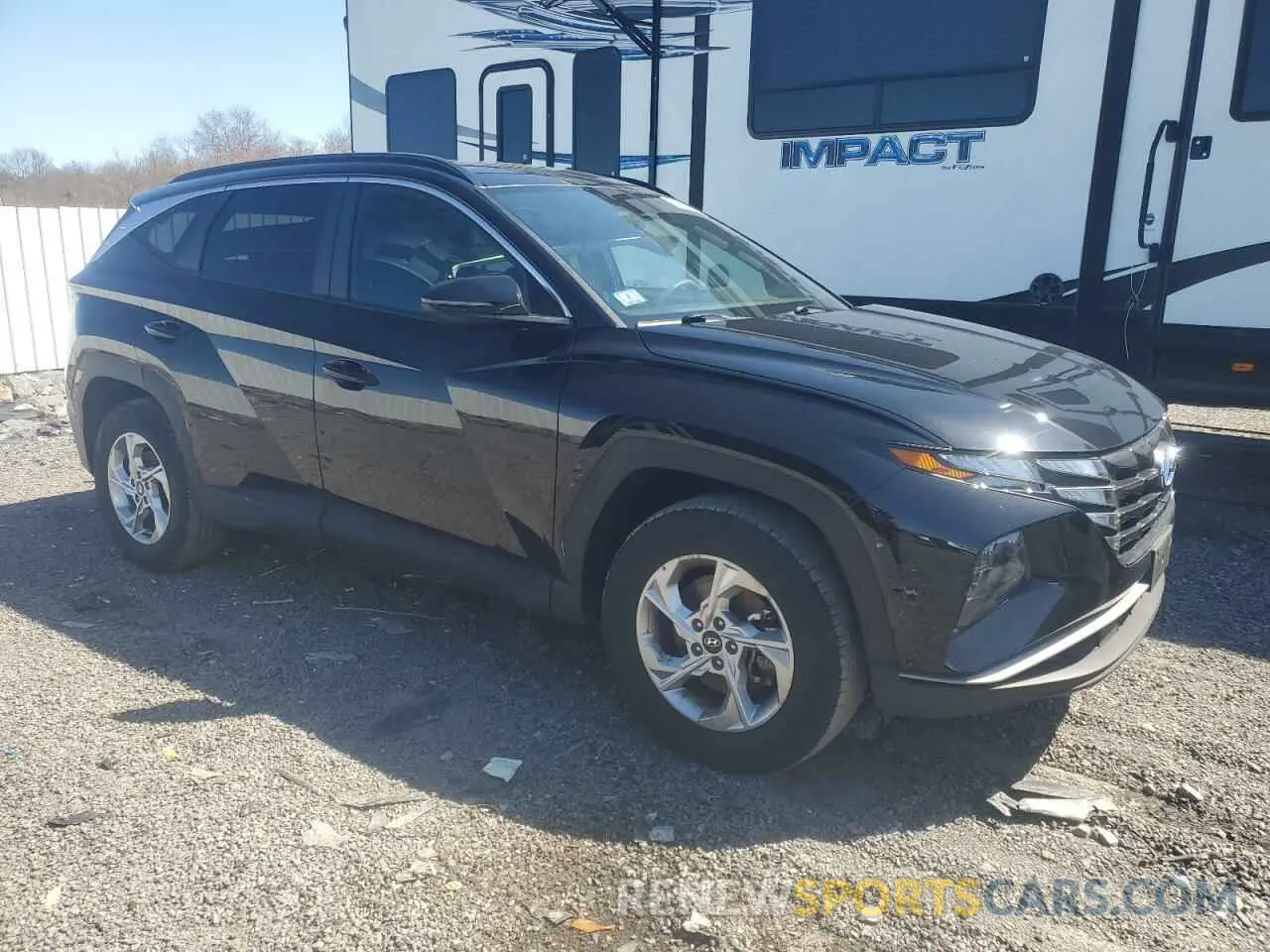 4 Photograph of a damaged car 5NMJBCAEXPH221710 HYUNDAI TUCSON 2023