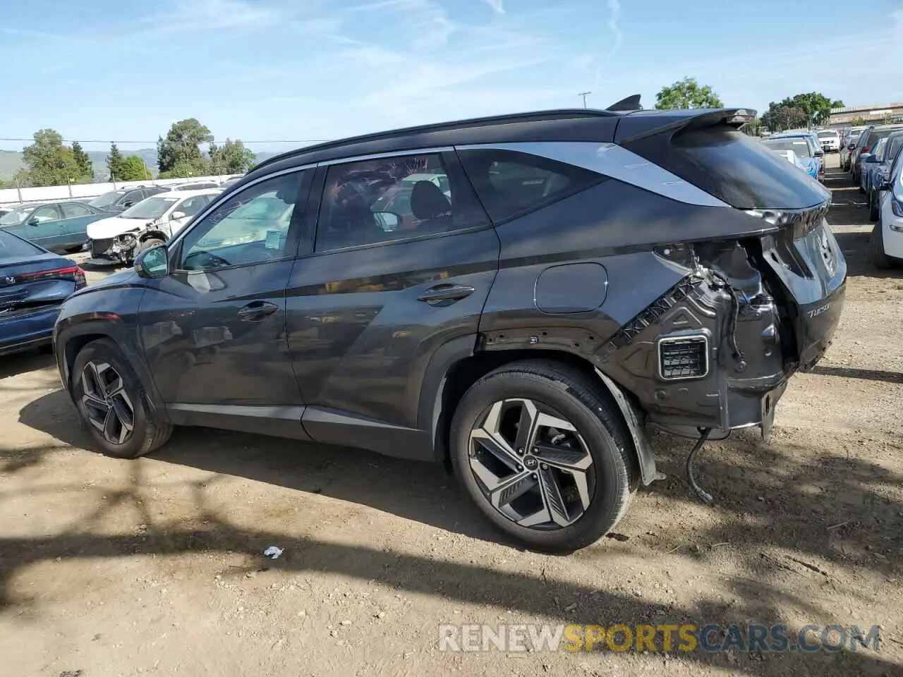 2 Фотография поврежденного автомобиля 5NMJE3AE0PH251967 HYUNDAI TUCSON 2023