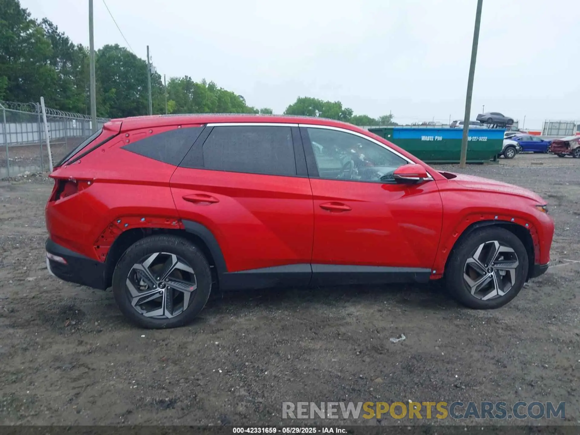 14 Photograph of a damaged car 5NMJE3AE2PH214340 HYUNDAI TUCSON 2023