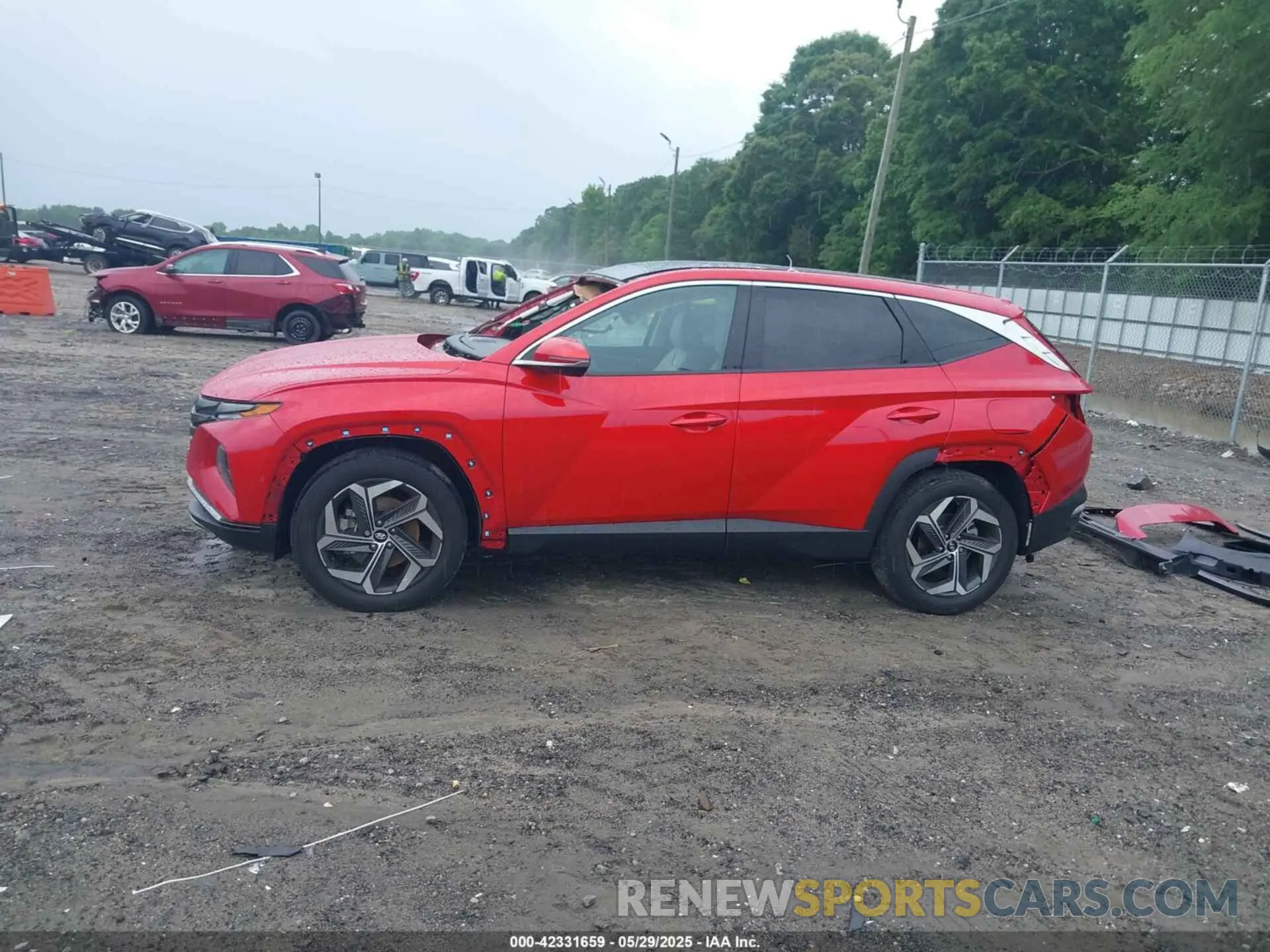 15 Photograph of a damaged car 5NMJE3AE2PH214340 HYUNDAI TUCSON 2023