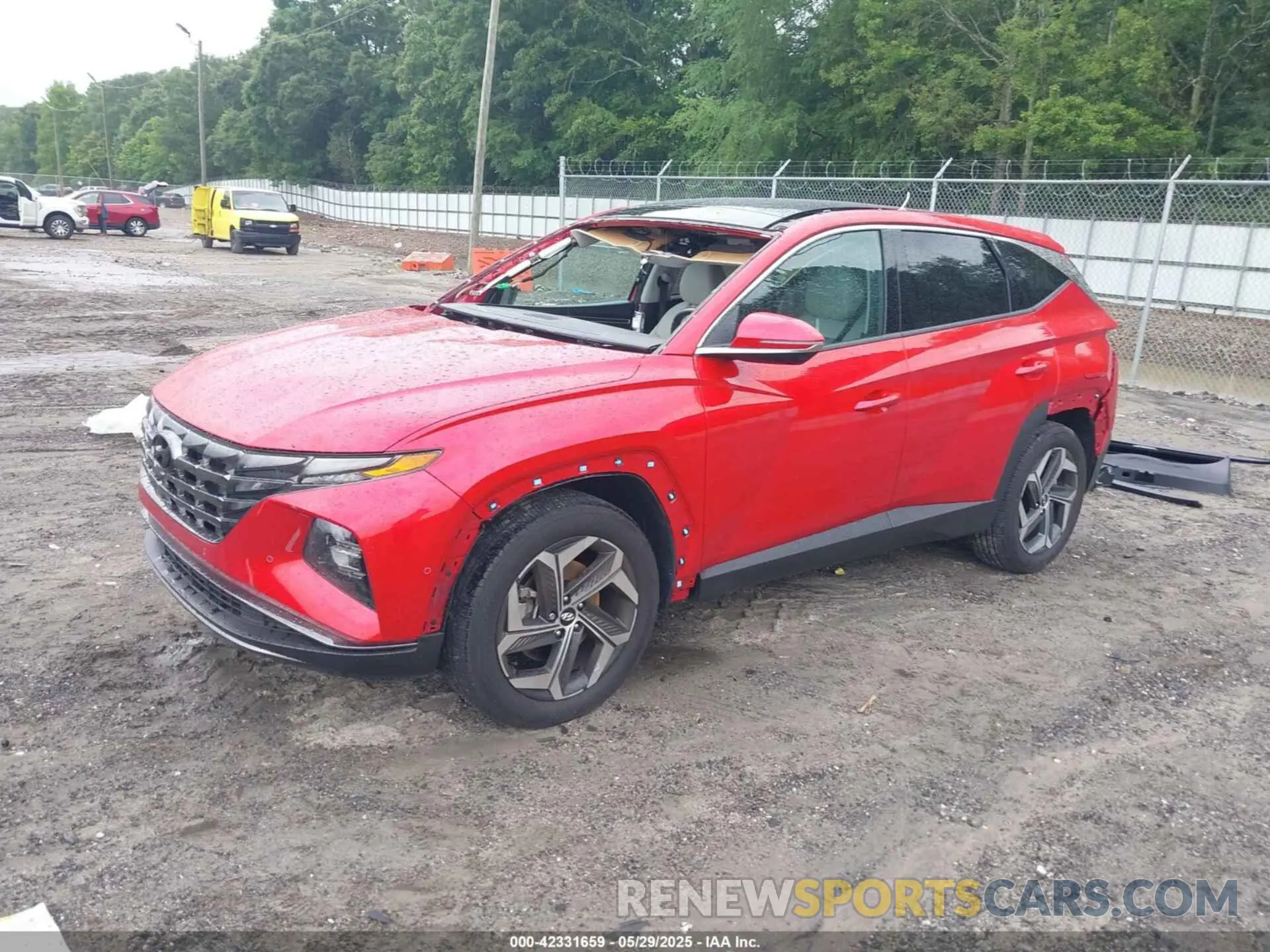 2 Photograph of a damaged car 5NMJE3AE2PH214340 HYUNDAI TUCSON 2023
