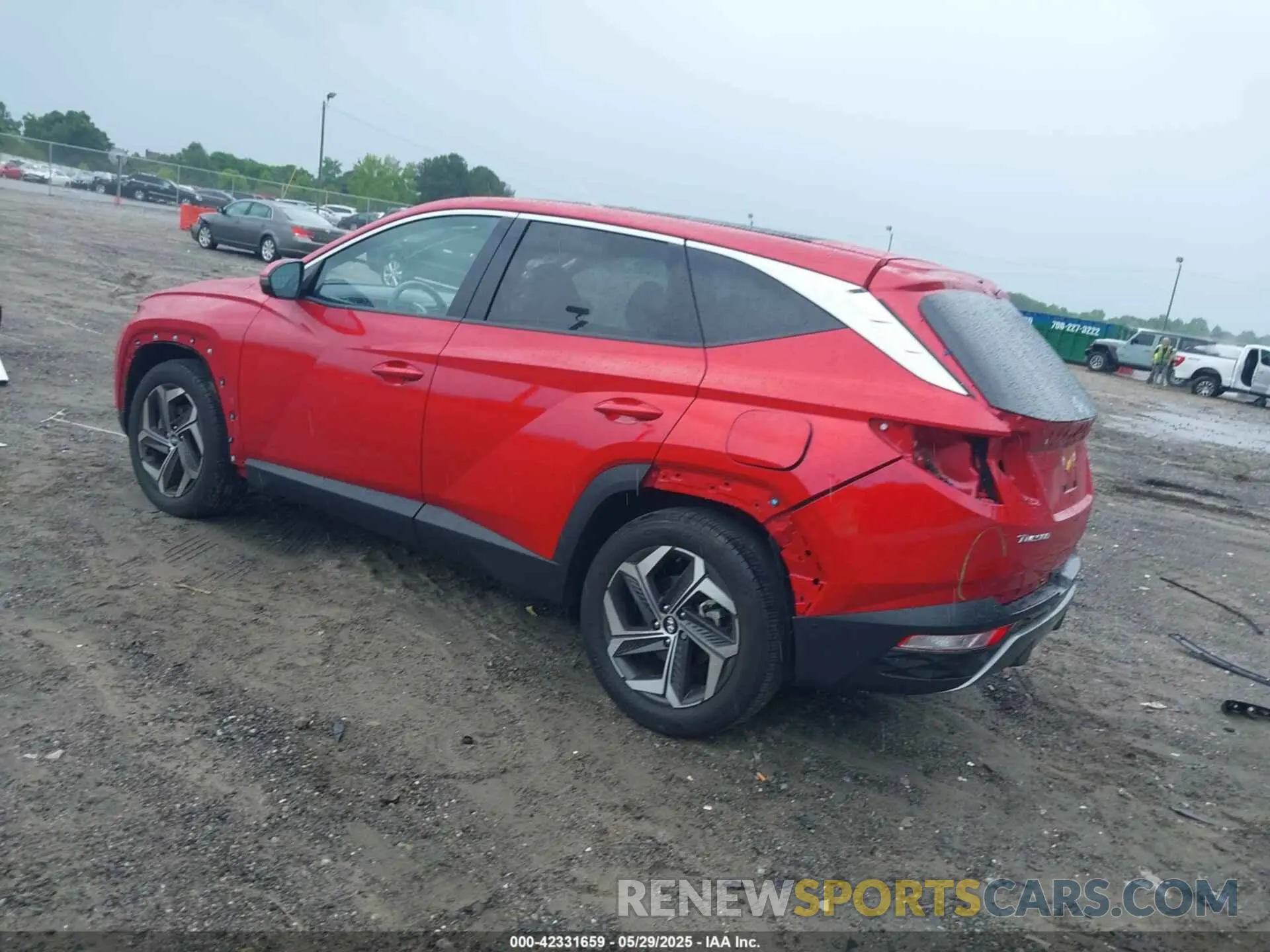3 Photograph of a damaged car 5NMJE3AE2PH214340 HYUNDAI TUCSON 2023