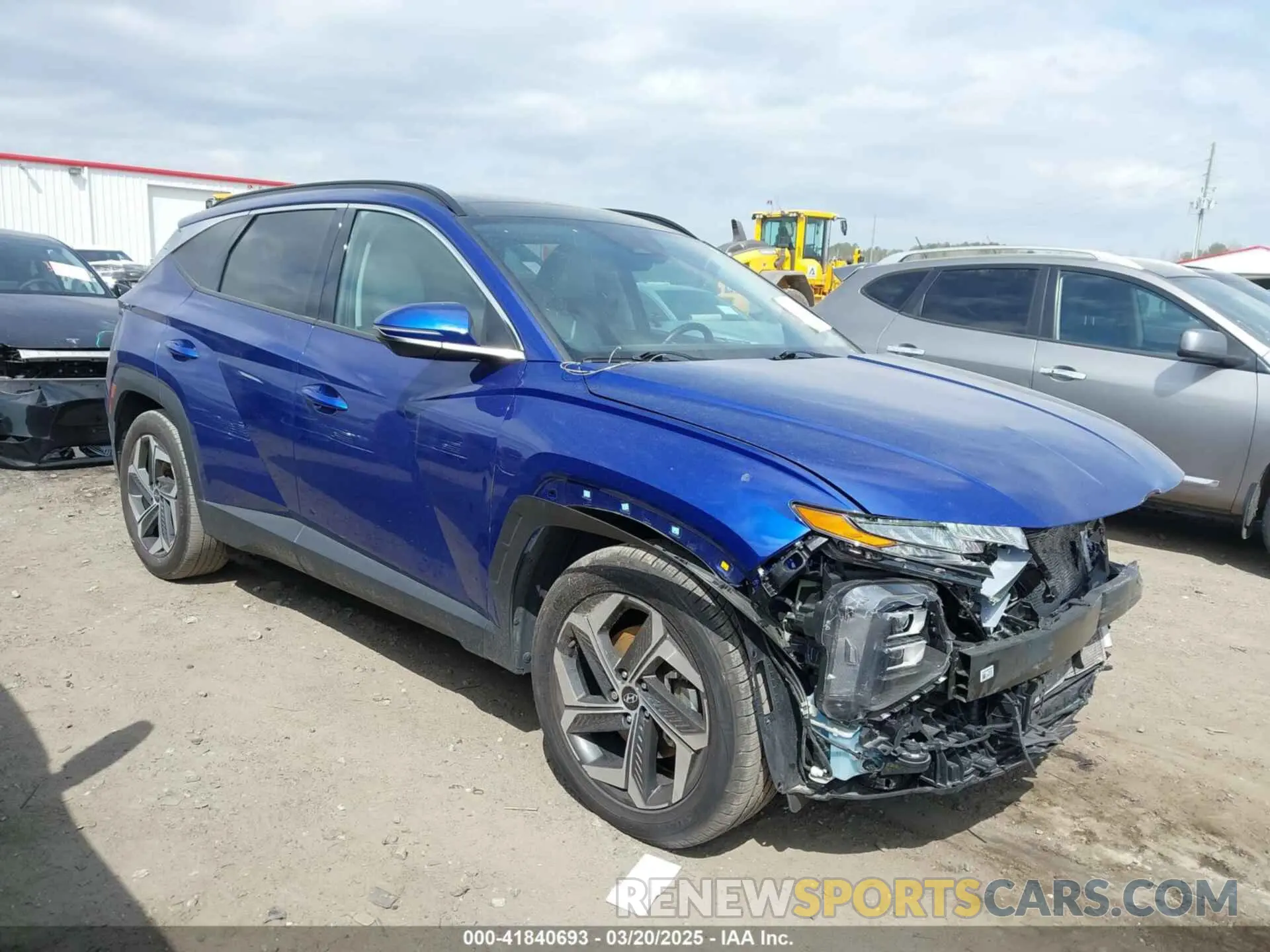 1 Photograph of a damaged car 5NMJE3AE3PH200530 HYUNDAI TUCSON 2023