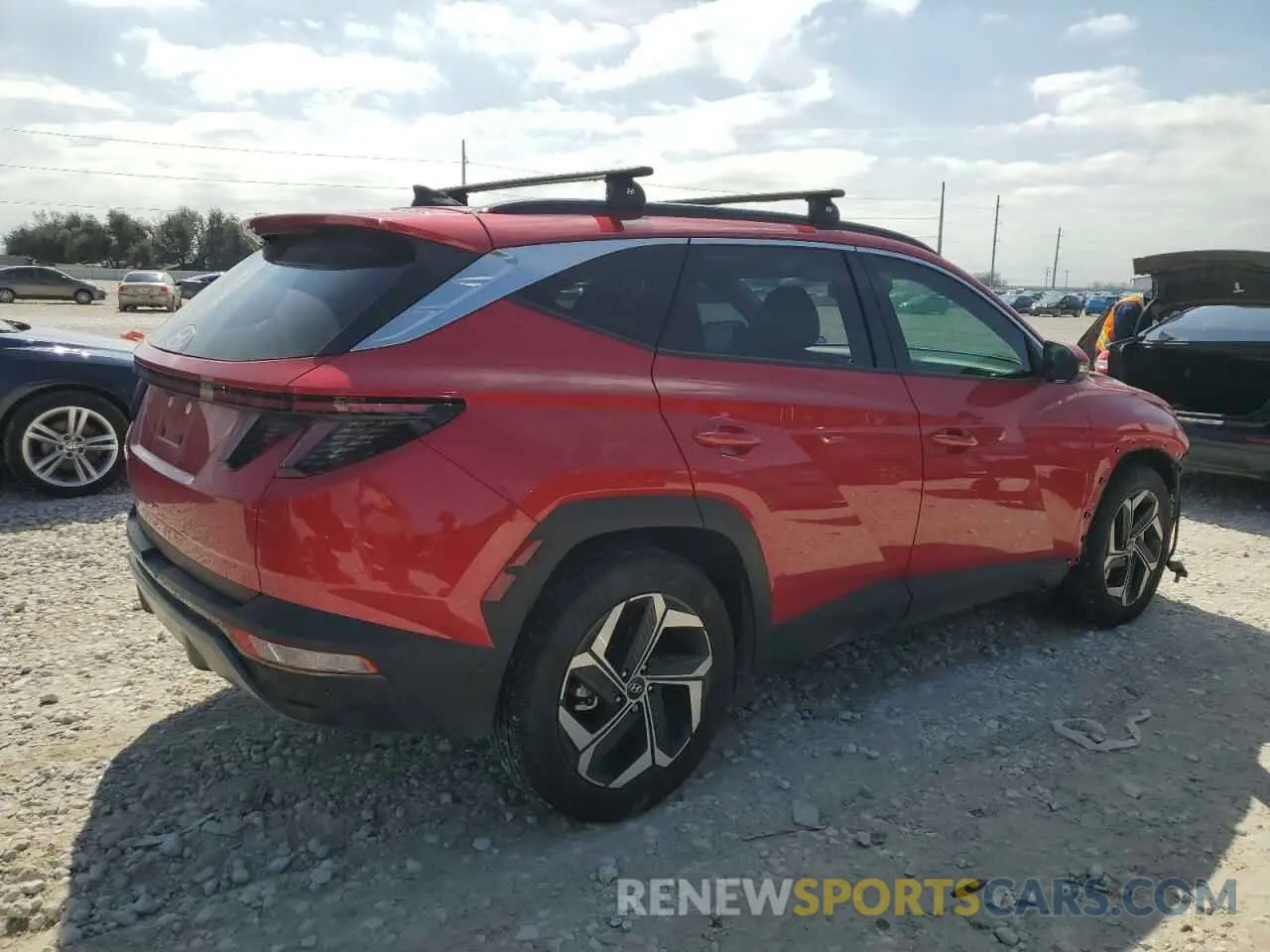 3 Photograph of a damaged car 5NMJE3AE3PH277303 HYUNDAI TUCSON 2023