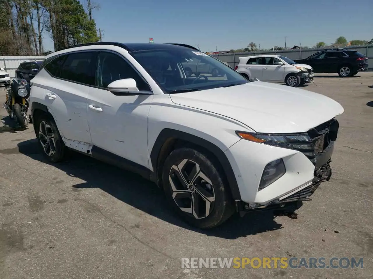 4 Фотография поврежденного автомобиля 5NMJE3AE4PH235741 HYUNDAI TUCSON 2023