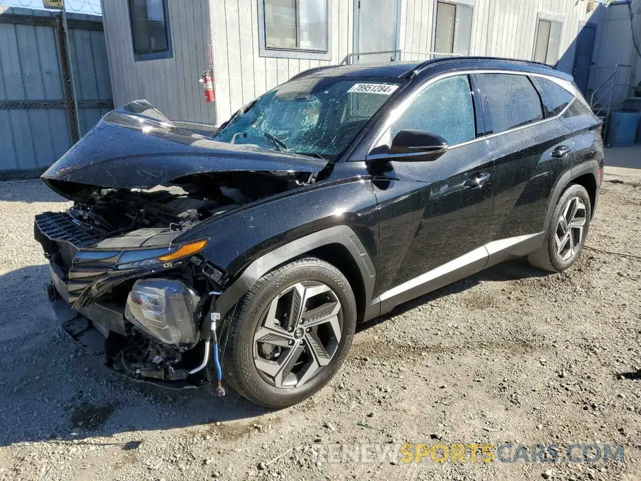 1 Фотография поврежденного автомобиля 5NMJE3AE6PH182993 HYUNDAI TUCSON 2023