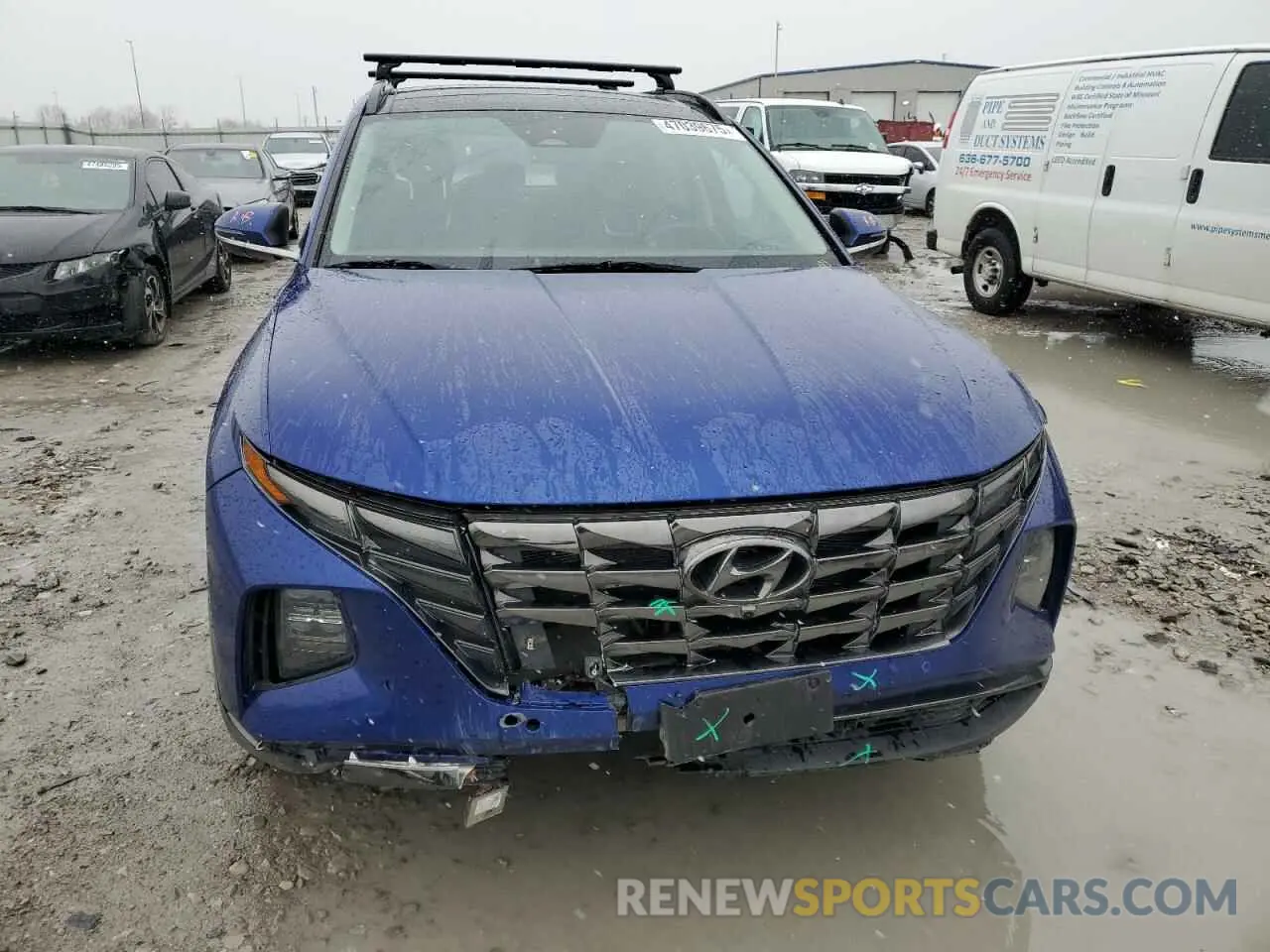 5 Photograph of a damaged car 5NMJE3AE8PH162082 HYUNDAI TUCSON 2023