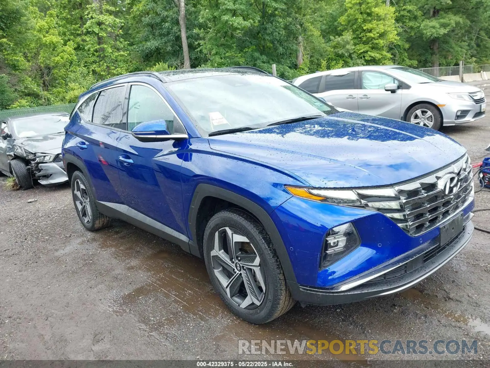 1 Фотография поврежденного автомобиля 5NMJECAE1PH165051 HYUNDAI TUCSON 2023