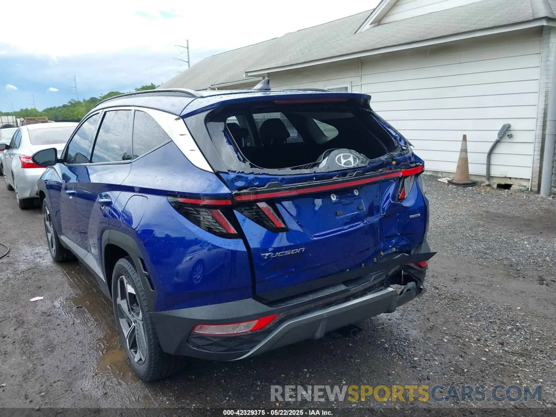 6 Фотография поврежденного автомобиля 5NMJECAE1PH165051 HYUNDAI TUCSON 2023