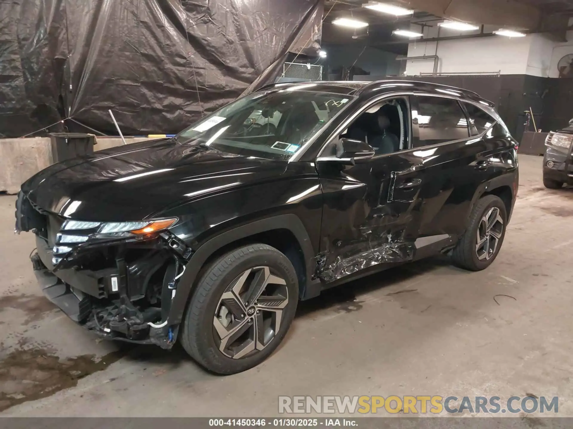 2 Фотография поврежденного автомобиля 5NMJECAE1PH230867 HYUNDAI TUCSON 2023