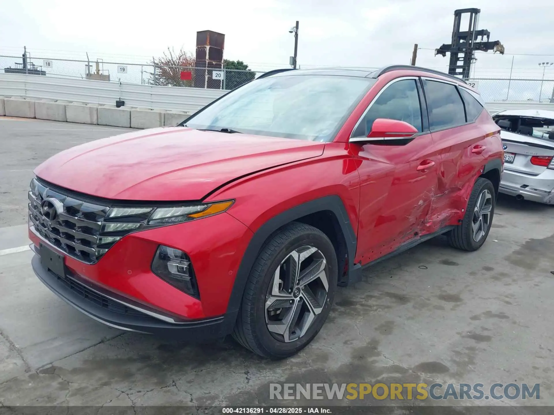 2 Фотография поврежденного автомобиля 5NMJECAE2PH163311 HYUNDAI TUCSON 2023