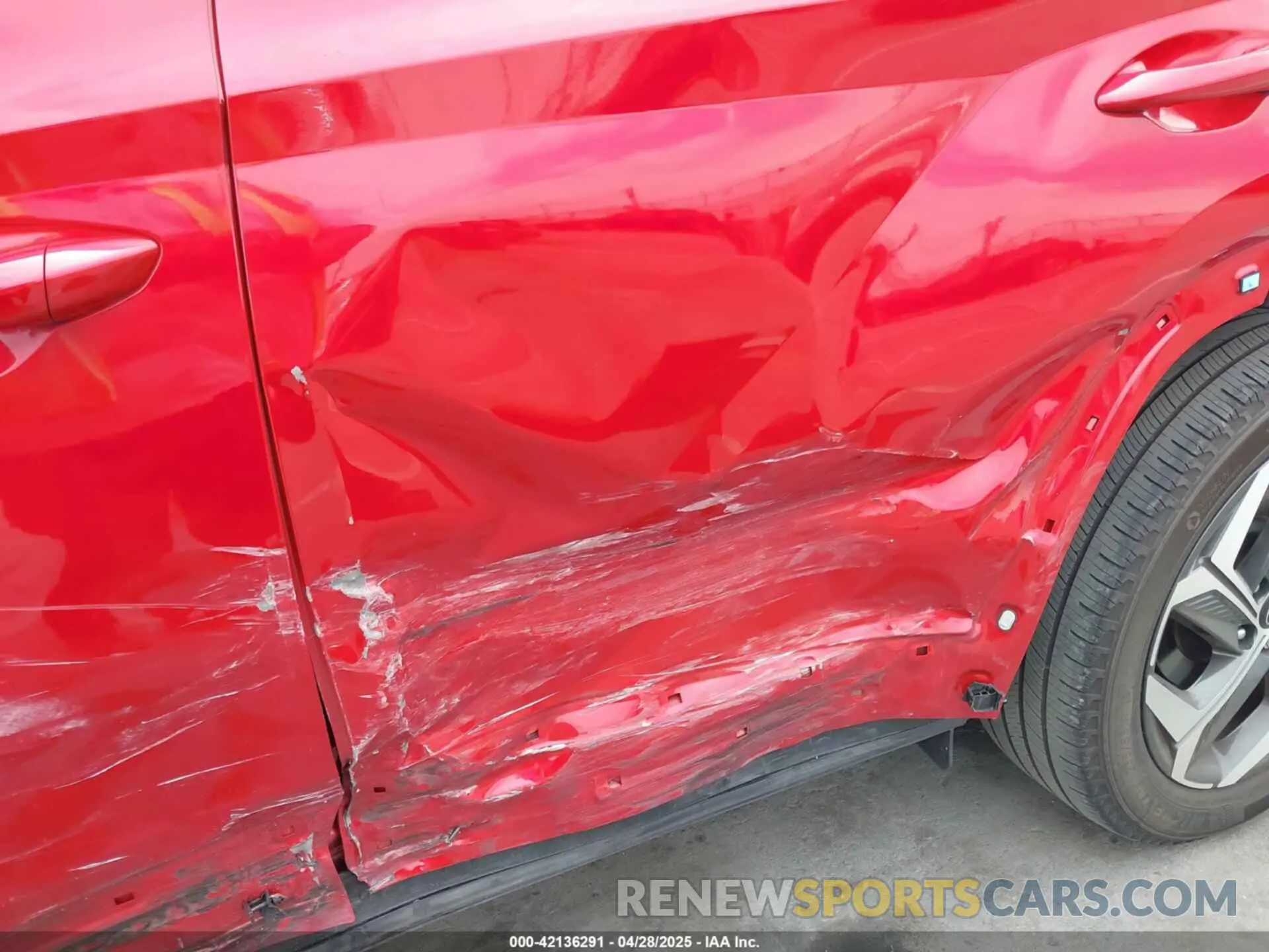 6 Фотография поврежденного автомобиля 5NMJECAE2PH163311 HYUNDAI TUCSON 2023