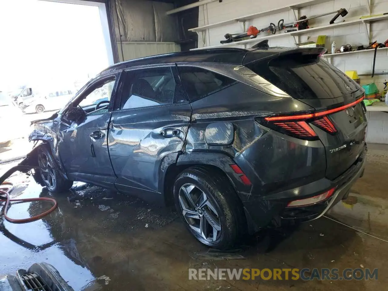 2 Фотография поврежденного автомобиля 5NMJECAE2PH178052 HYUNDAI TUCSON 2023
