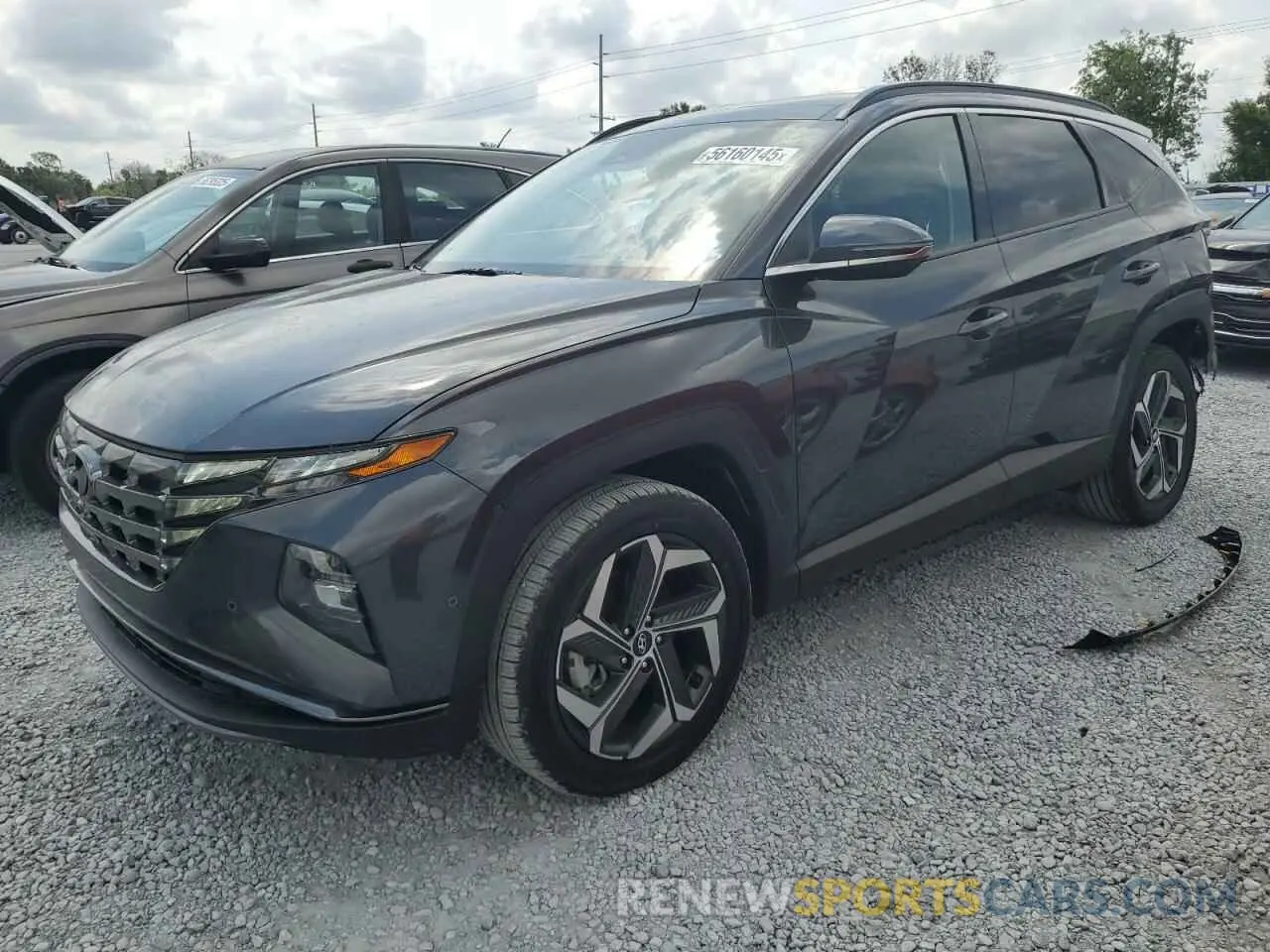 1 Photograph of a damaged car 5NMJECAE2PH228626 HYUNDAI TUCSON 2023