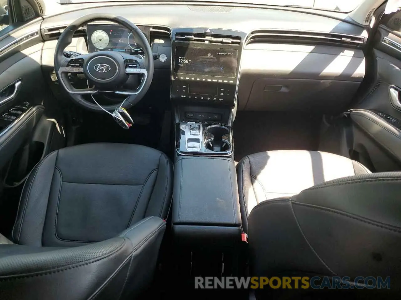 8 Фотография поврежденного автомобиля 5NMJECAE2PH232756 HYUNDAI TUCSON 2023