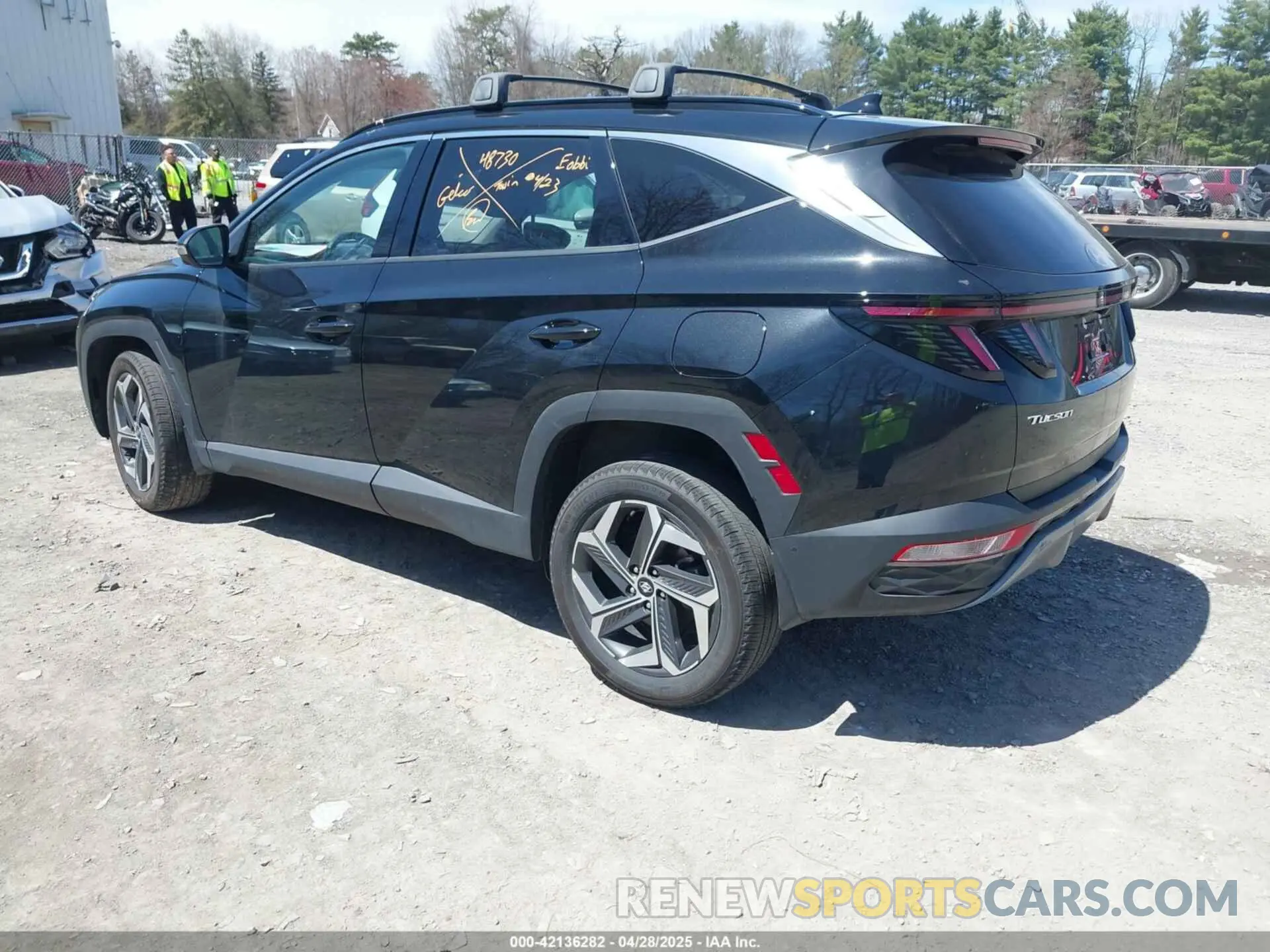 3 Photograph of a damaged car 5NMJECAE3PH191604 HYUNDAI TUCSON 2023