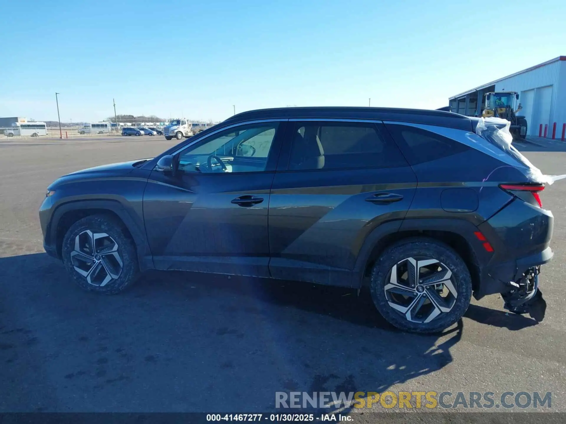 14 Фотография поврежденного автомобиля 5NMJECAE5PH192057 HYUNDAI TUCSON 2023