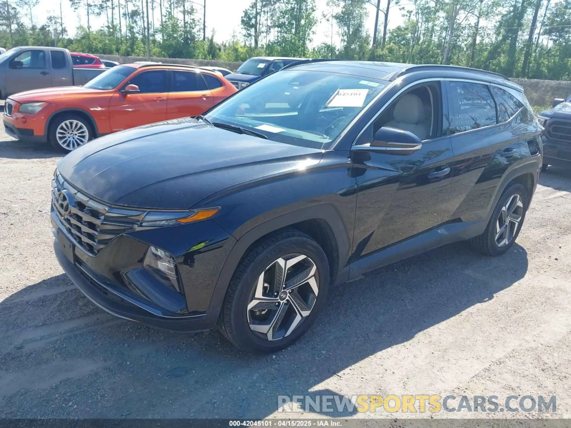 2 Фотография поврежденного автомобиля 5NMJECAE6PH190088 HYUNDAI TUCSON 2023