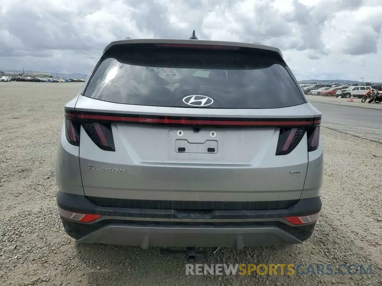 6 Photograph of a damaged car 5NMJECAE6PH199244 HYUNDAI TUCSON 2023