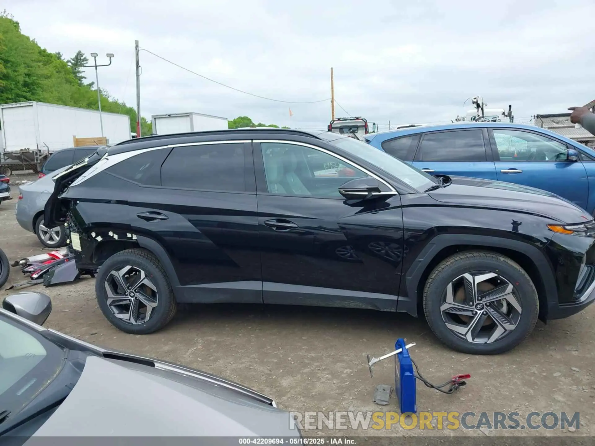 14 Фотография поврежденного автомобиля 5NMJECAE7PH165362 HYUNDAI TUCSON 2023