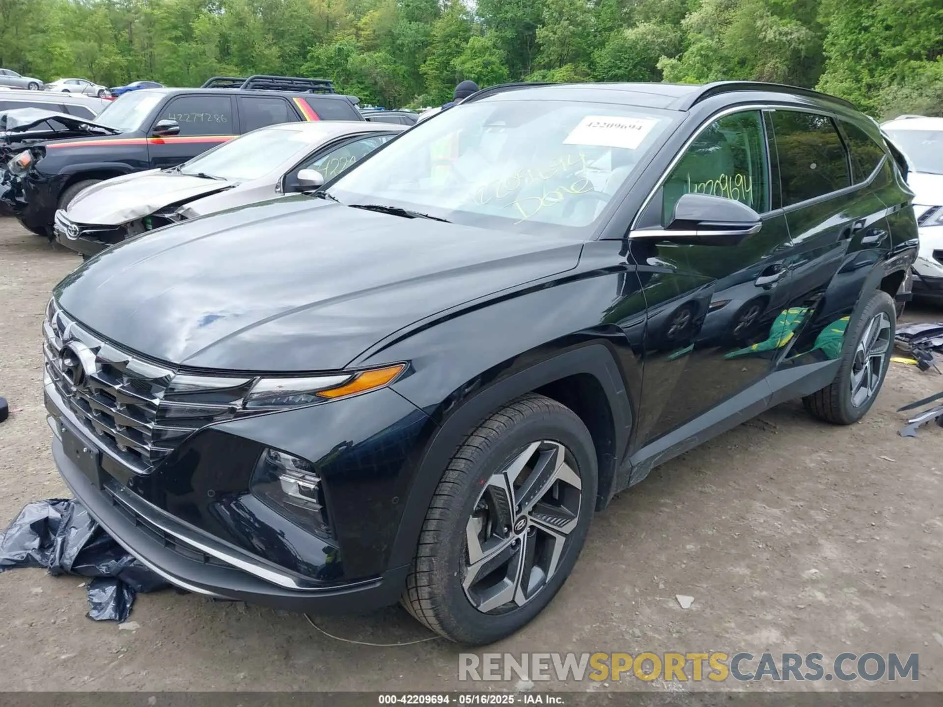 2 Фотография поврежденного автомобиля 5NMJECAE7PH165362 HYUNDAI TUCSON 2023