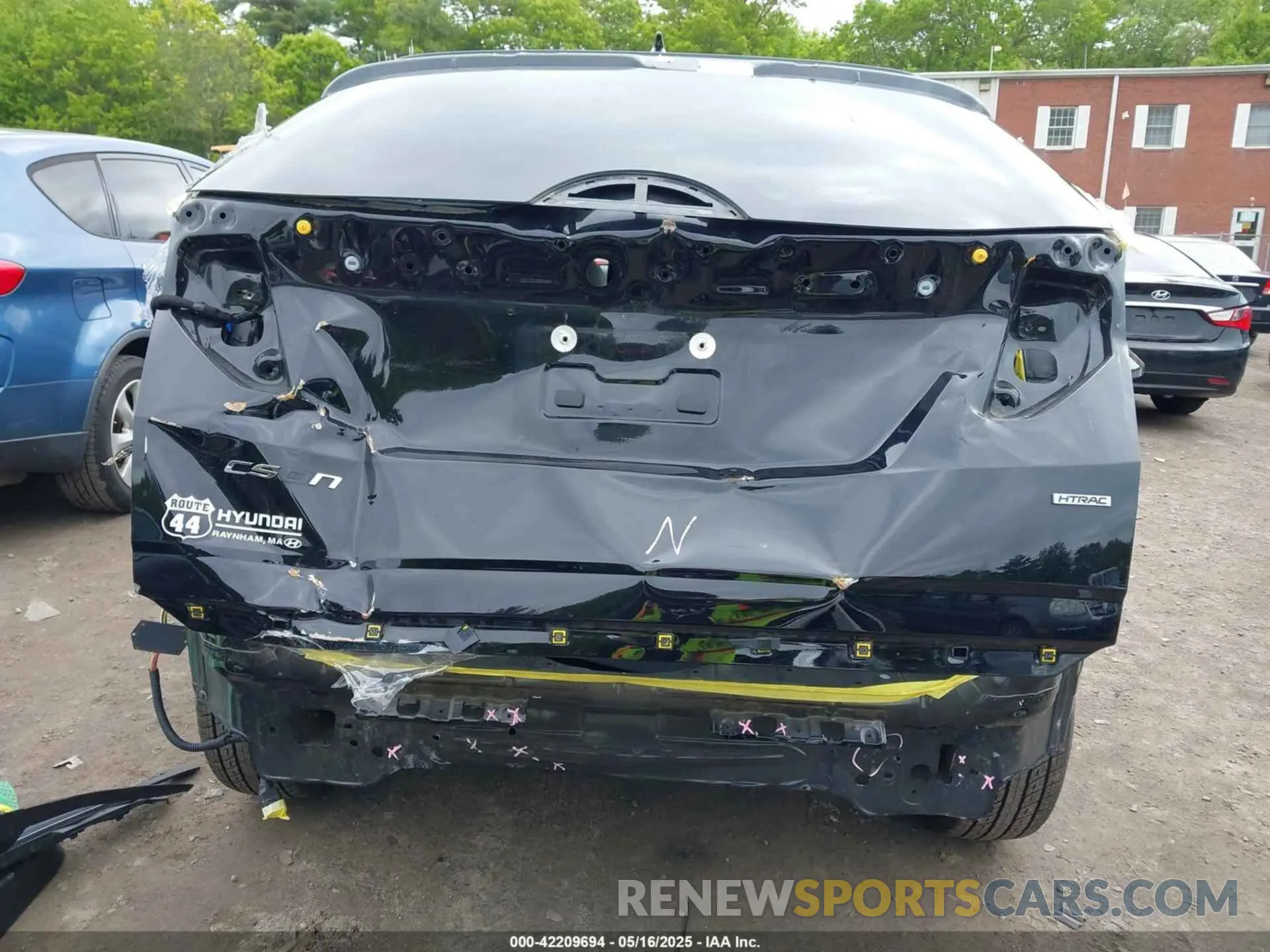 6 Фотография поврежденного автомобиля 5NMJECAE7PH165362 HYUNDAI TUCSON 2023