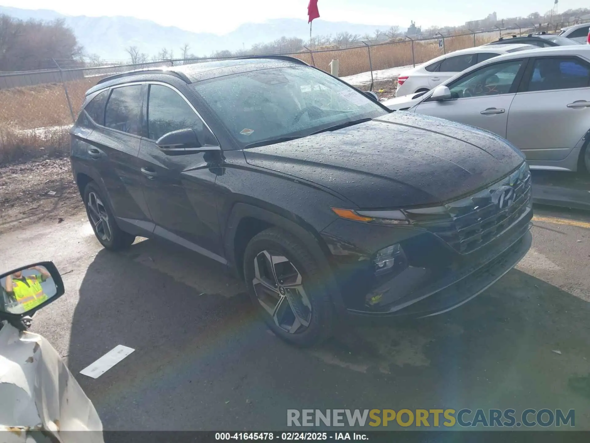 1 Photograph of a damaged car 5NMJECAE7PH213698 HYUNDAI TUCSON 2023